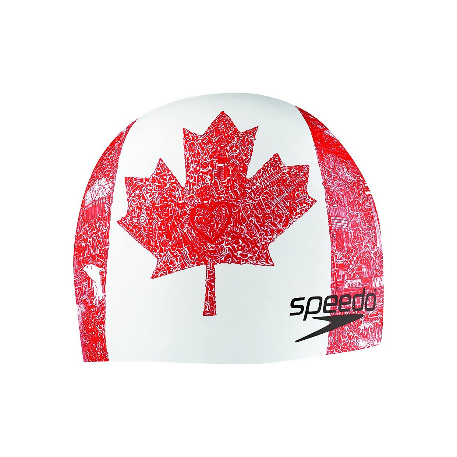 Silicone World Tour Swim Cap Speedo CA