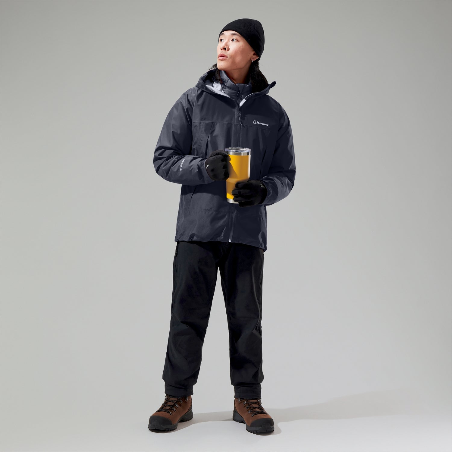 Men s Paclite Dynak Gore Tex Waterproof Jacket Navy Berghaus