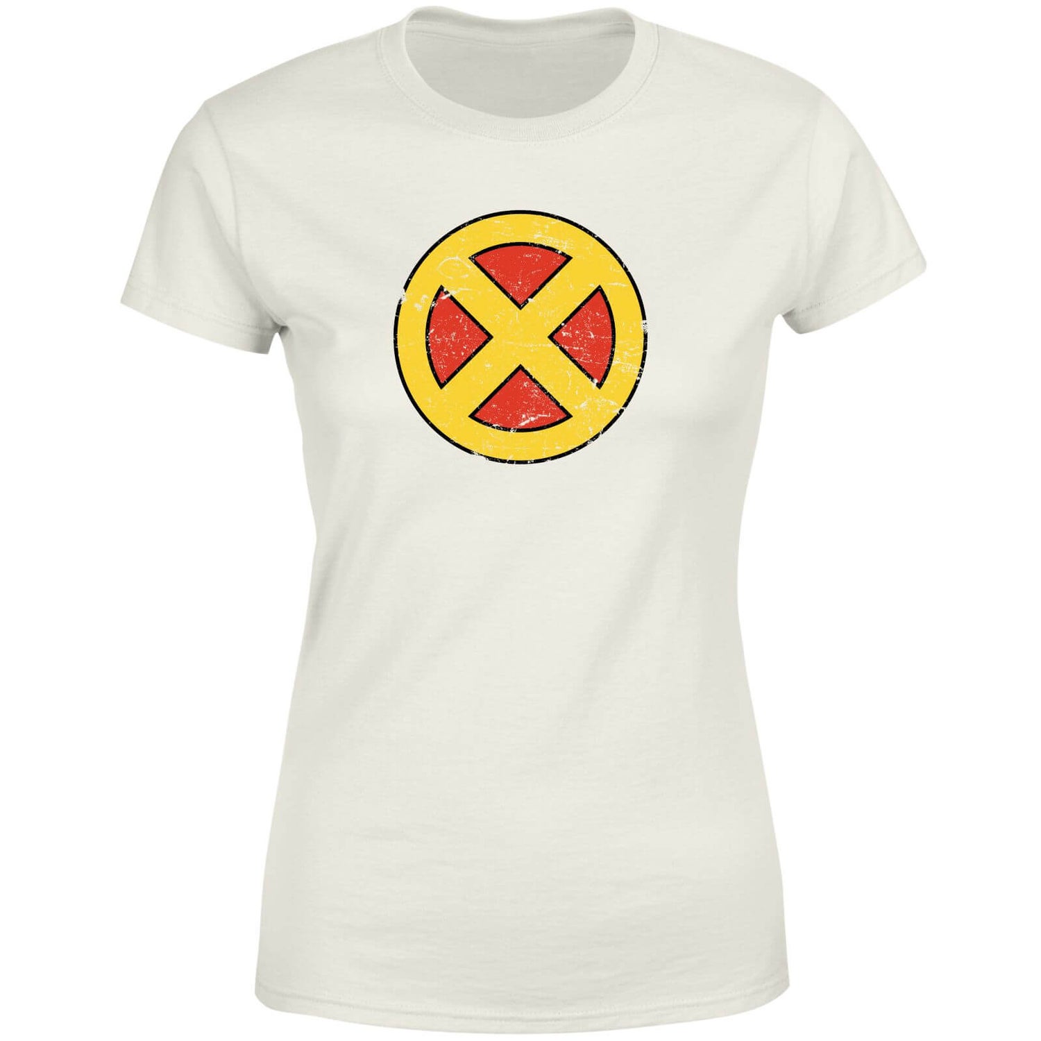 X-Men Emblem Women's T-Shirt - Cream