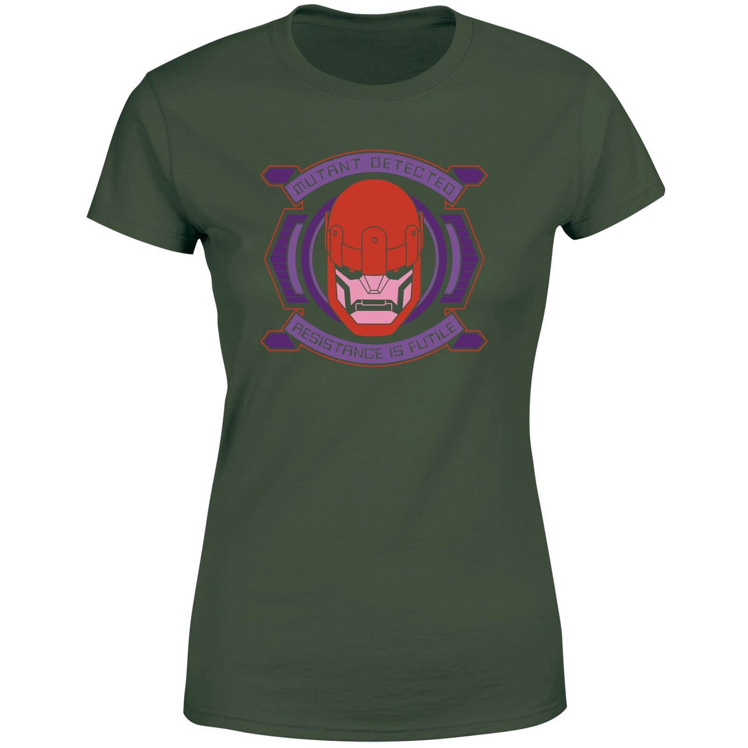 X-Men Sentinel Attack Women's T-Shirt - Green