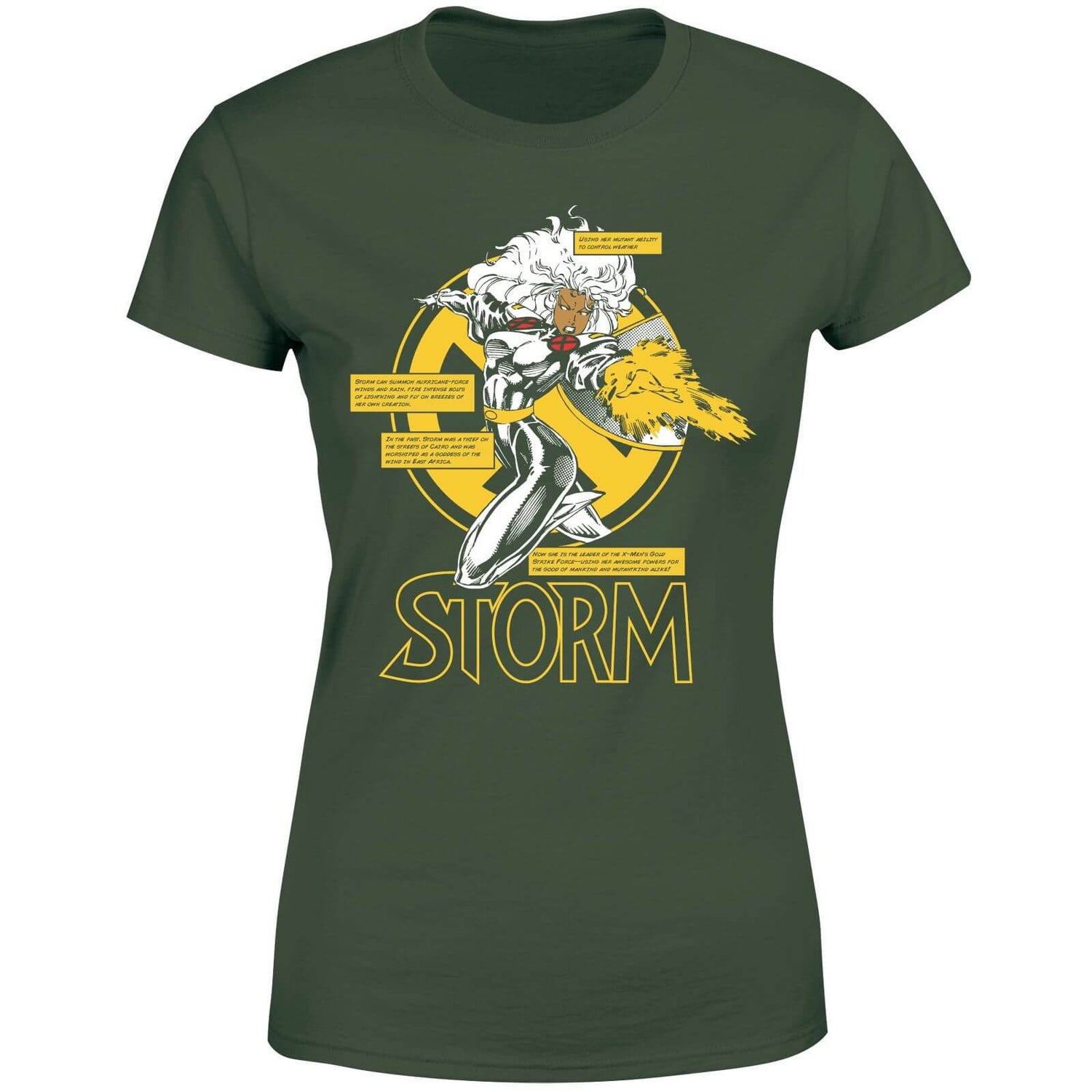 X-Men Storm Bio Women's T-Shirt - Green