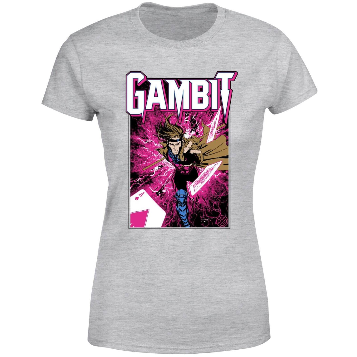 X-Men Gambit Women's T-Shirt - Grey