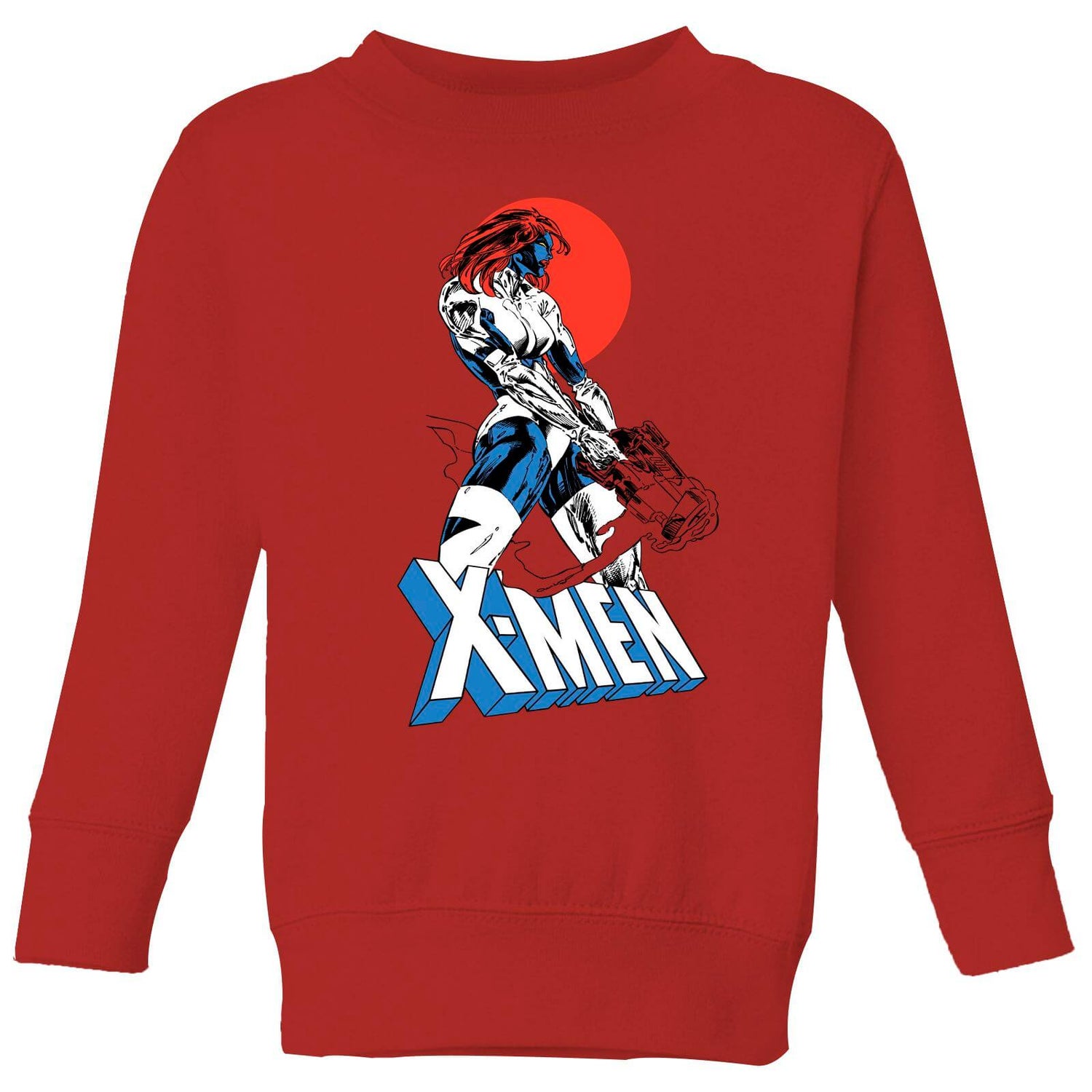 X-Men Mystique  Kids' Sweatshirt - Red