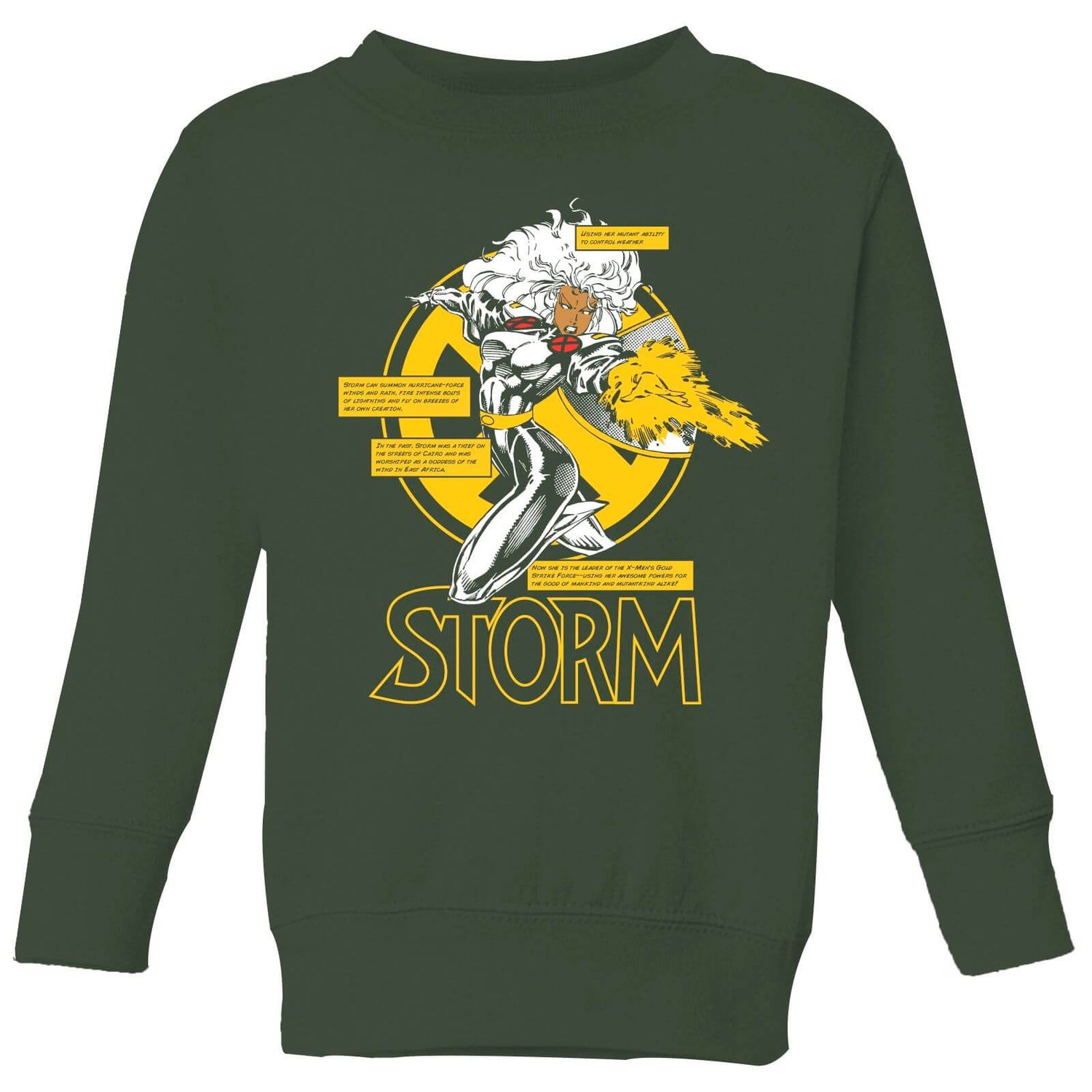 X-Men Storm Bio Kids' Sweatshirt - Green