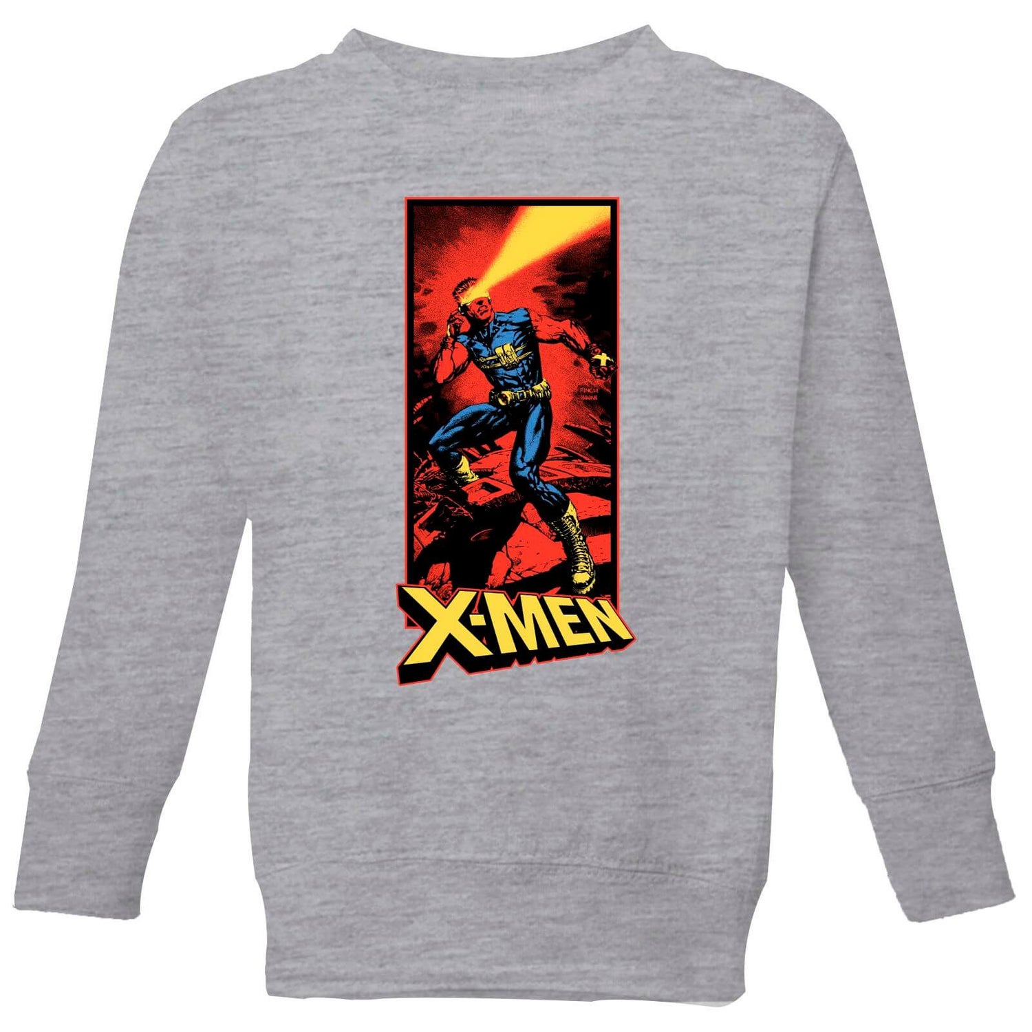 X-Men Cyclops Energy Beam Kids' Sweatshirt - Grey