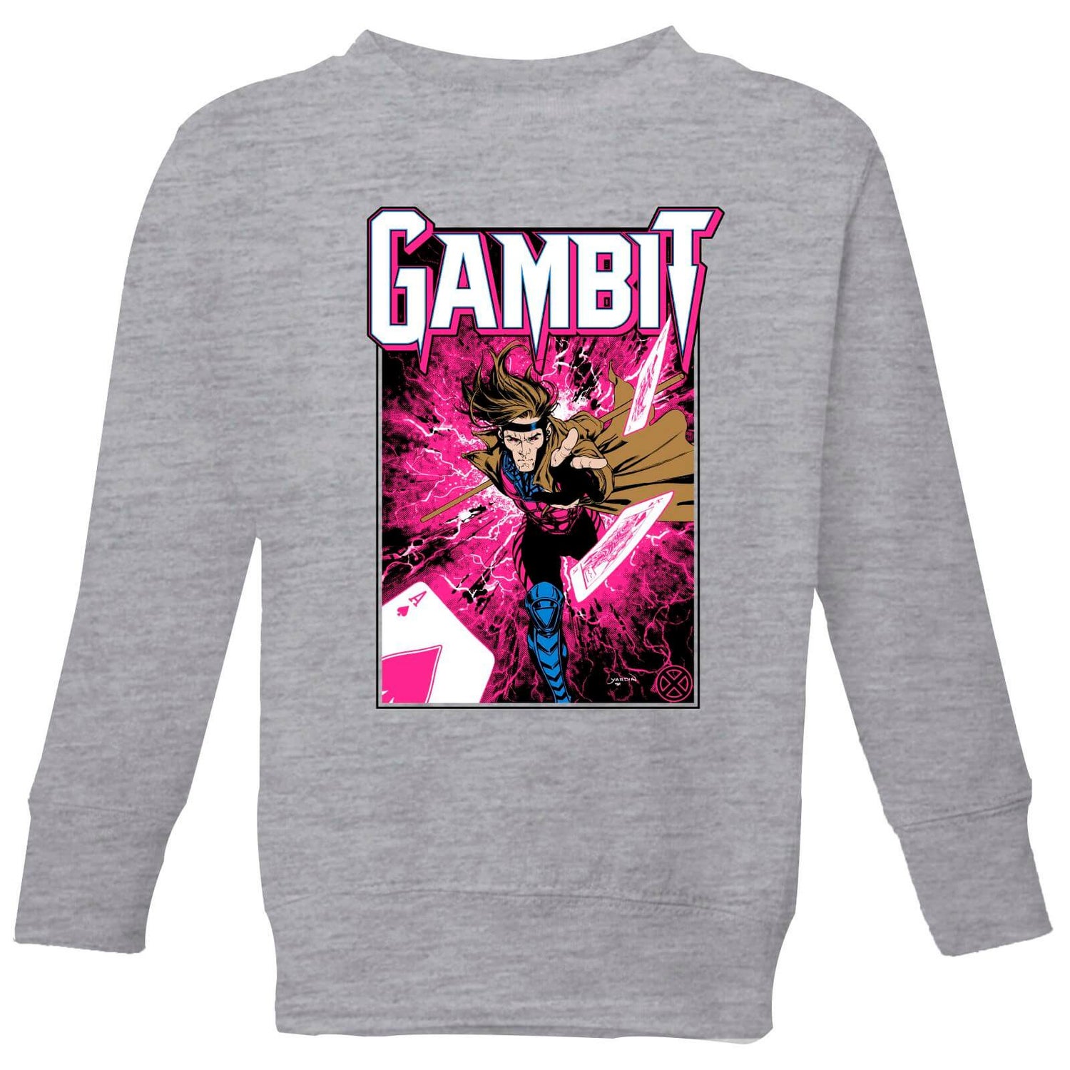 X-Men Gambit Kids' Sweatshirt - Grey