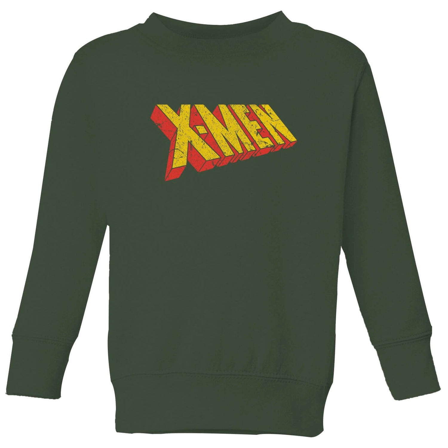 X-Men Retro Logo Kids' Sweatshirt - Green
