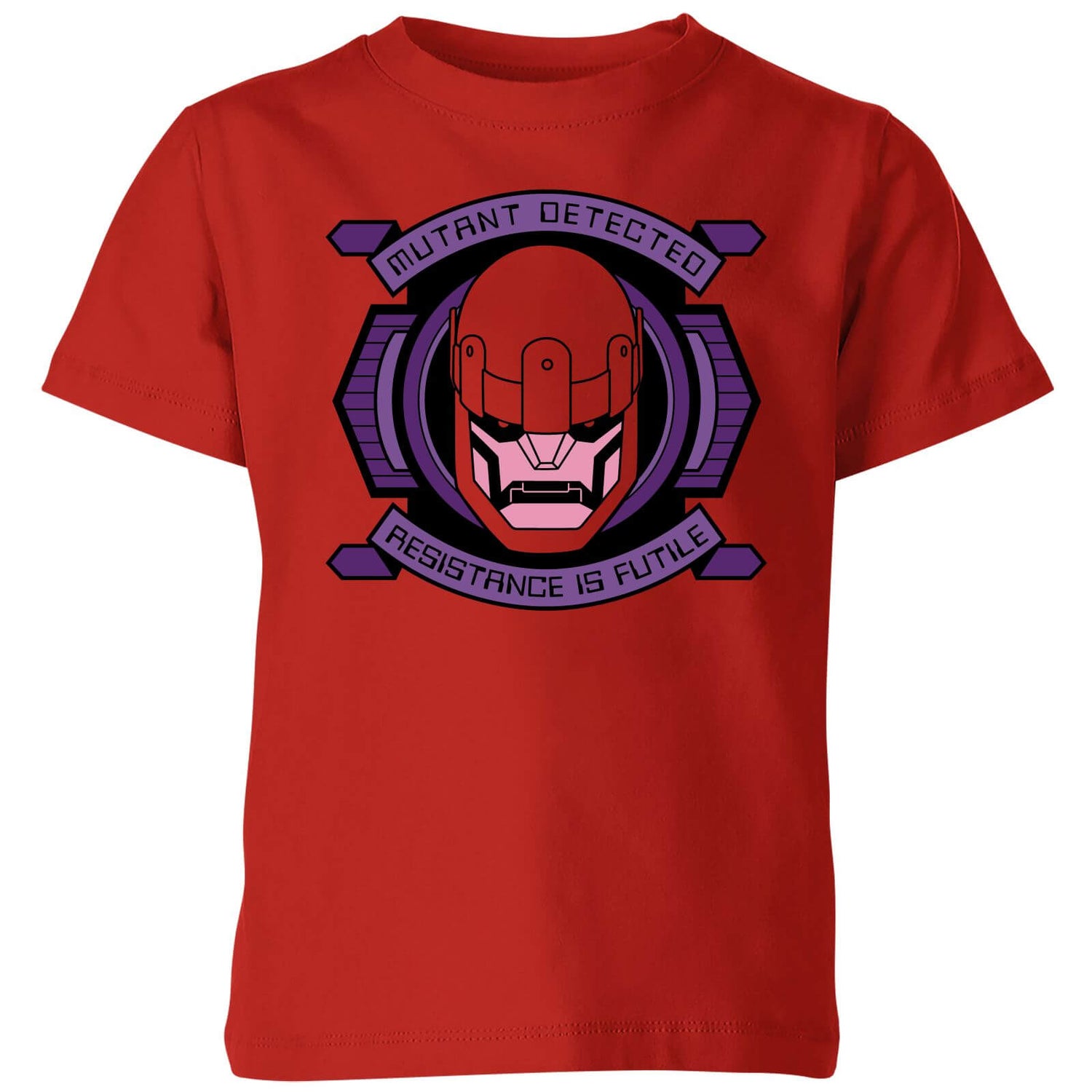 X-Men Sentinel Attack Kids' T-Shirt - Red