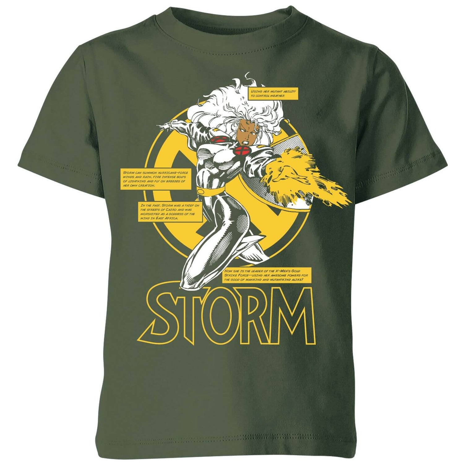 X-Men Storm Bio Kids' T-Shirt - Green