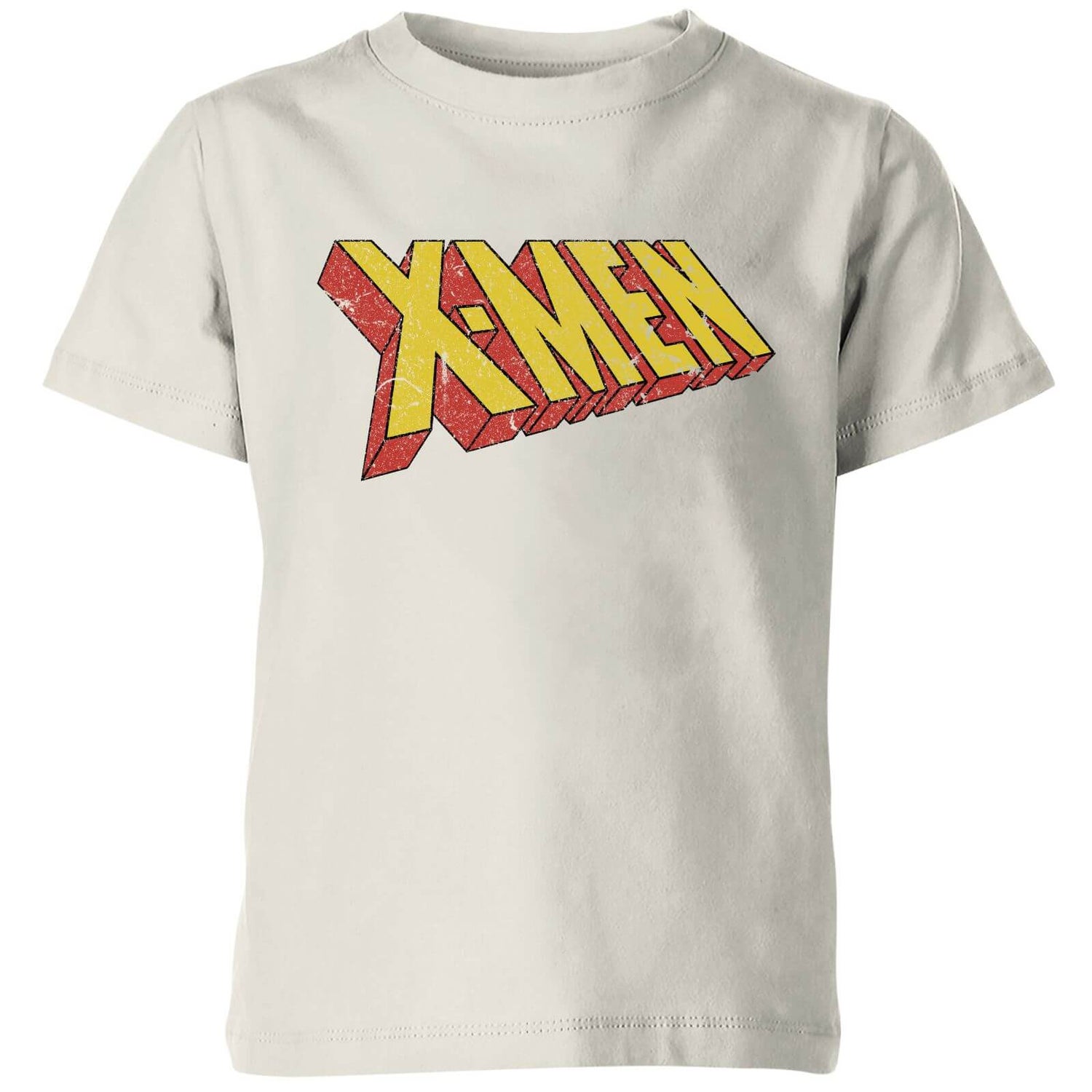 X-Men Retro Logo Kids' T-Shirt - Cream
