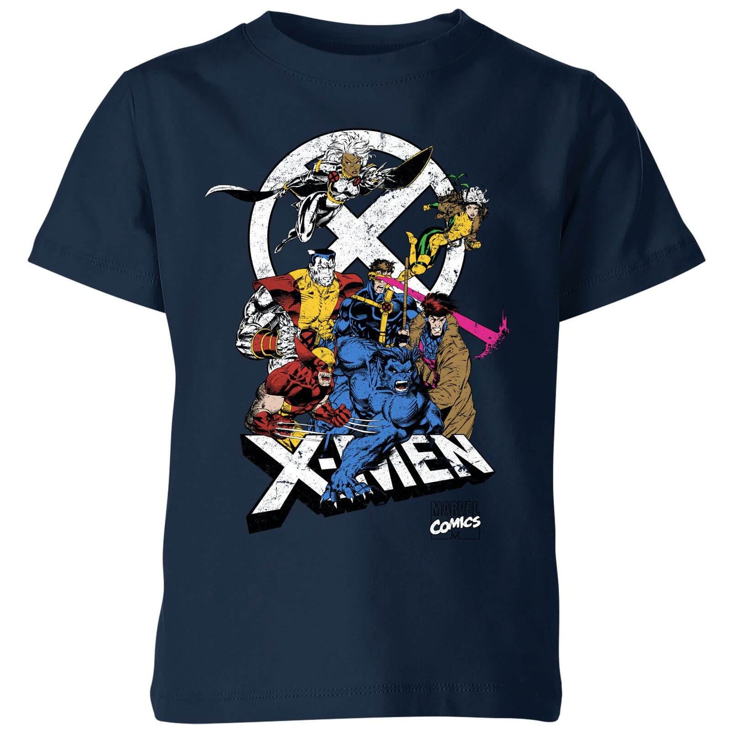 X-Men Super Team Kids' T-Shirt - Blue