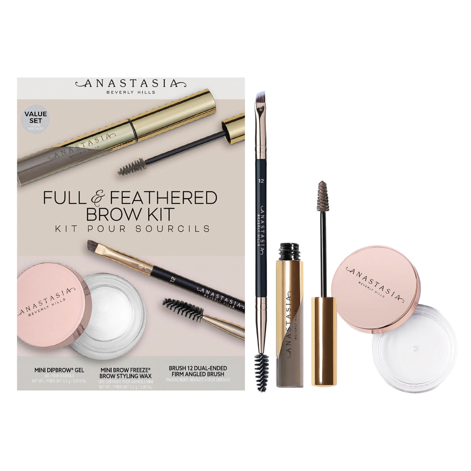 Full & Feathered Brow Kit (£36 Value)