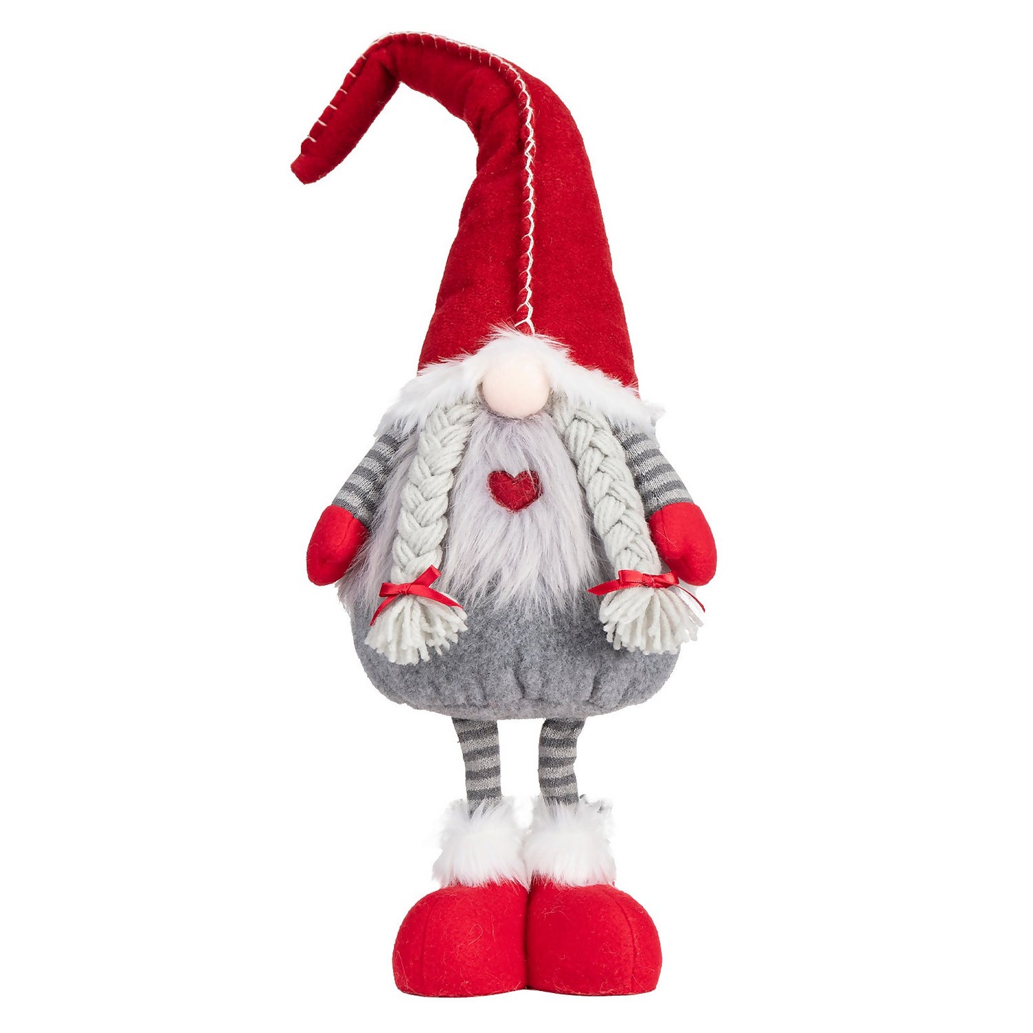 Nordic Standing Gonk Christmas Decoration - 59cm | Homebase