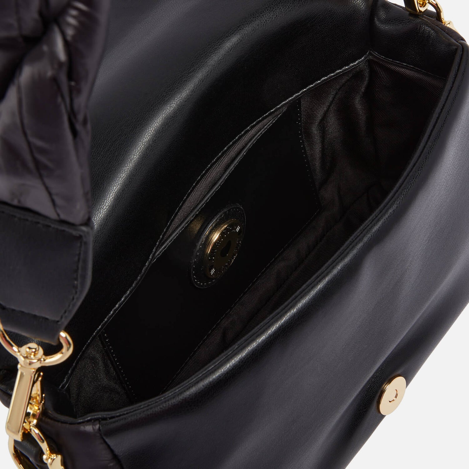 Love Moschino Thin Air Shell and Faux Leather Shoulder Bag 2