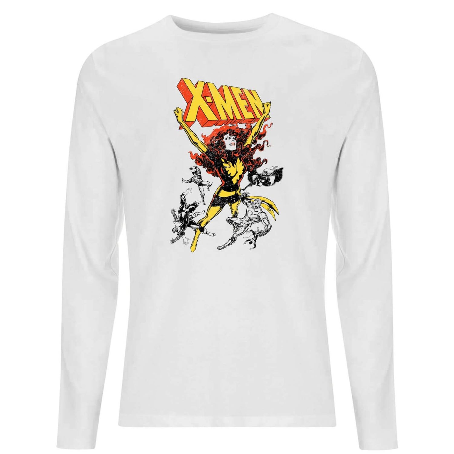 X-Men Rise Of The Phoenix Long Sleeve T-Shirt - White