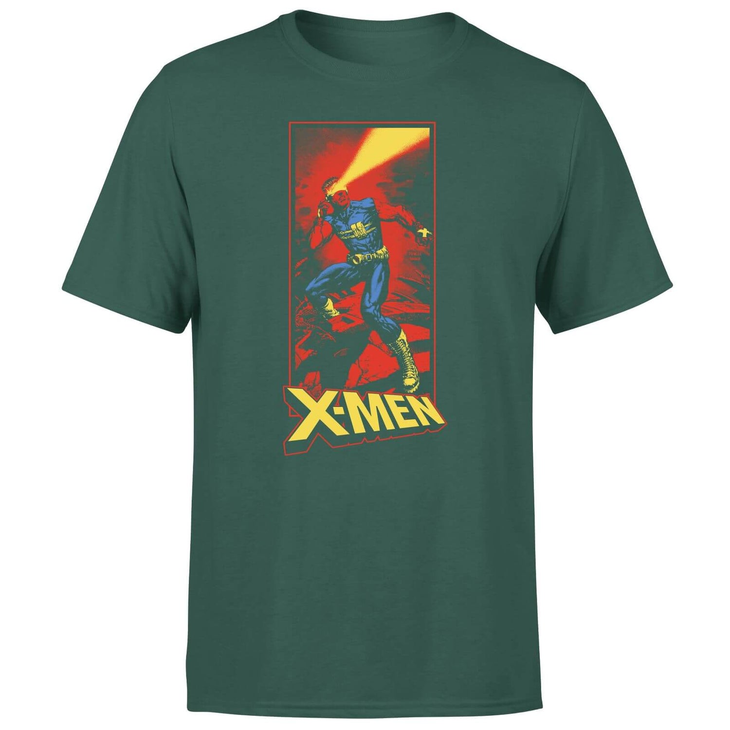 X-Men Cyclops Energy Beam T-Shirt - Green