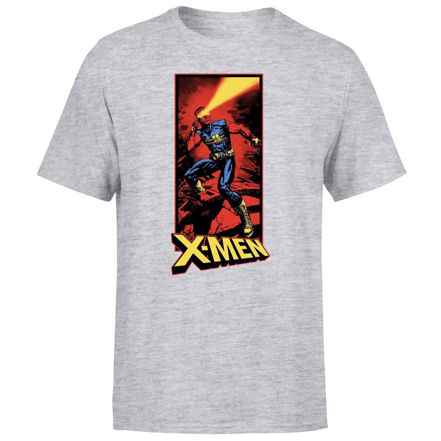 X-Men Cyclops Energy Beam T-Shirt - Grey