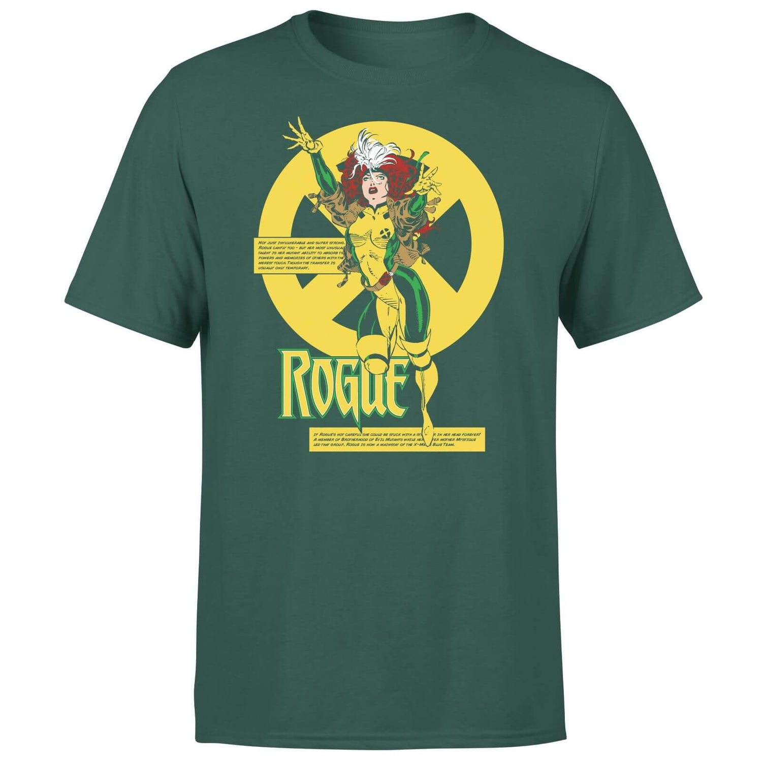 X-Men Rogue Bio Drk T-Shirt - Green
