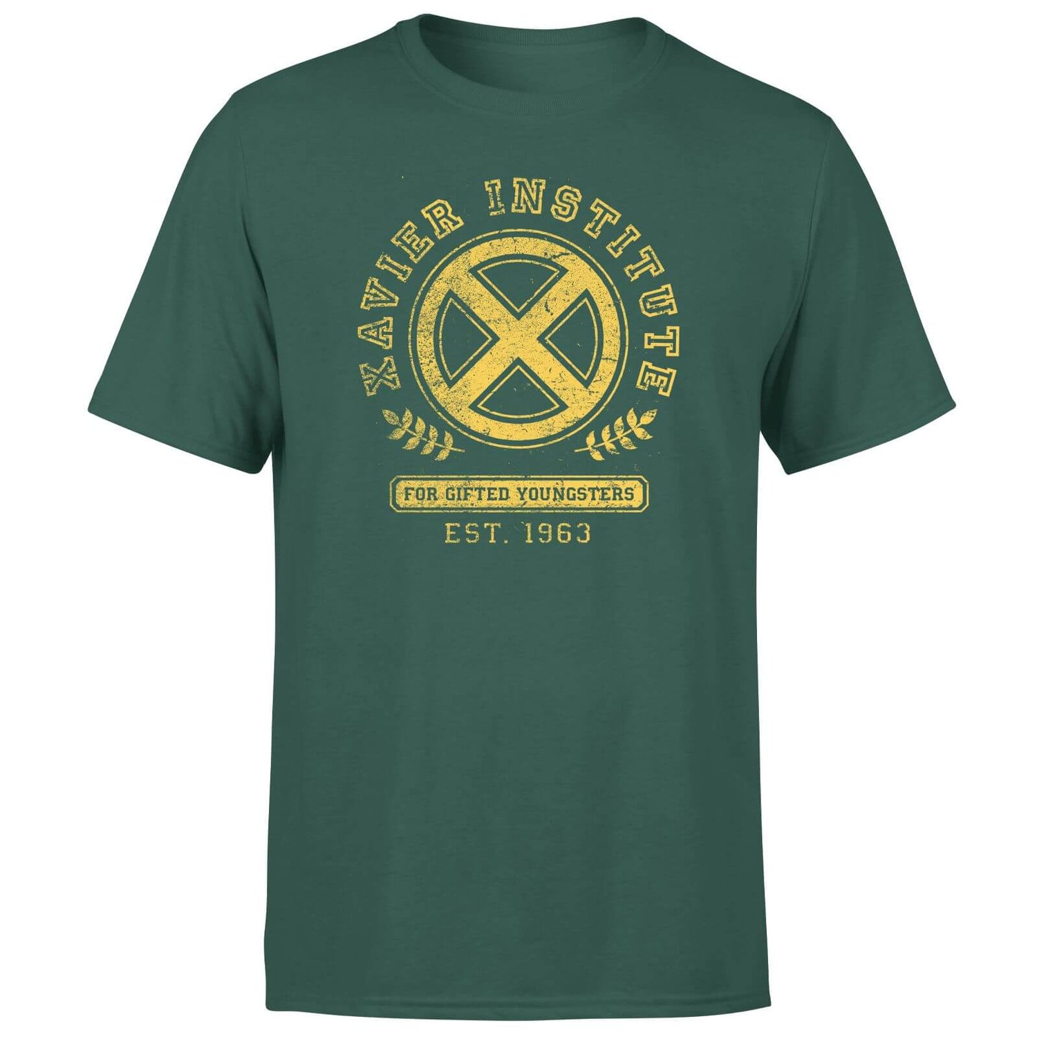 X-Men Xavier Institute For Gifted Youngsters Drk T-Shirt - Green