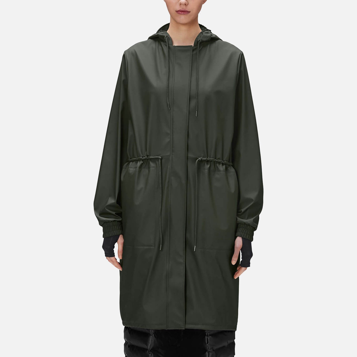 Rains String Coated-Shell Parka
