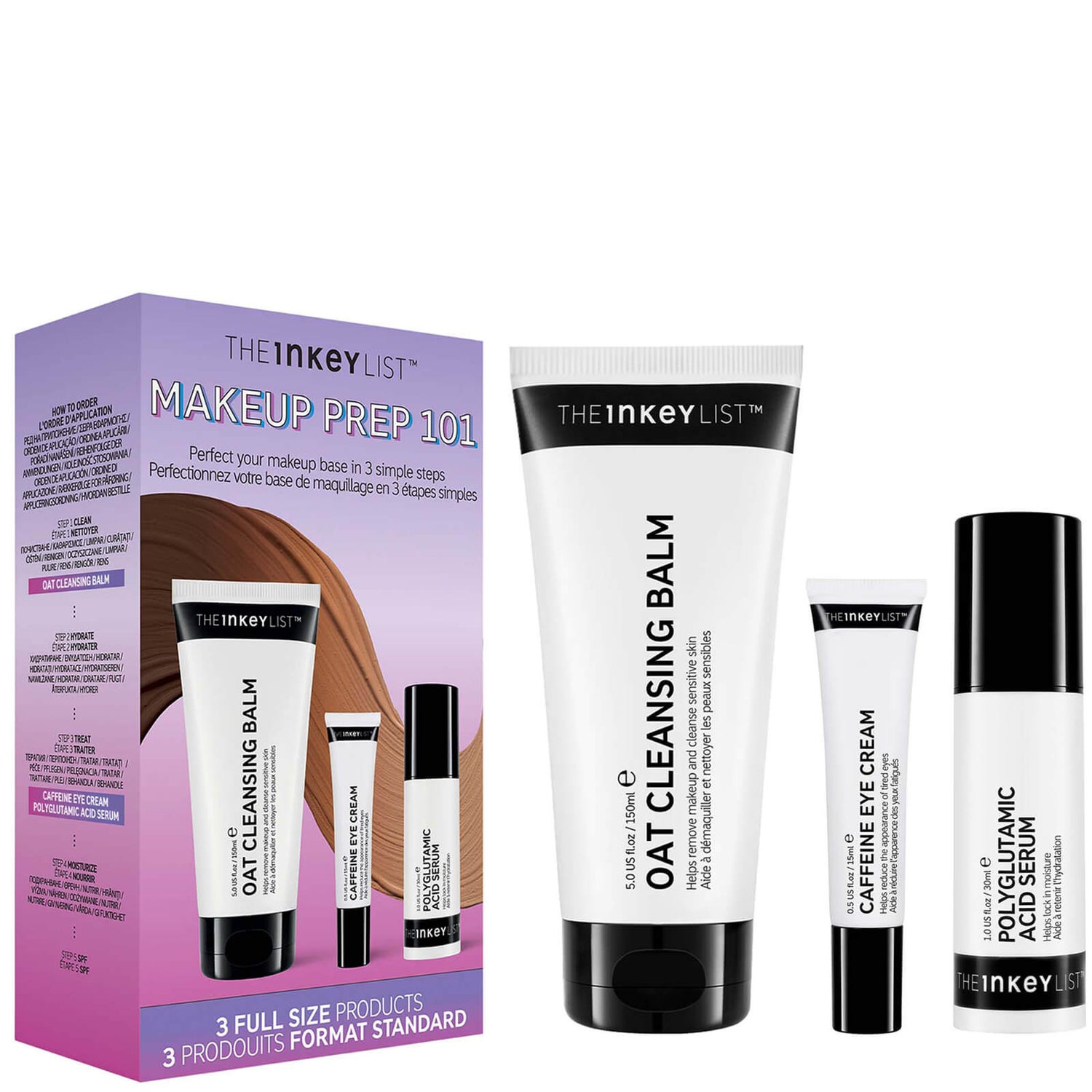 The INKEY List Make UP Prep 101 Kit