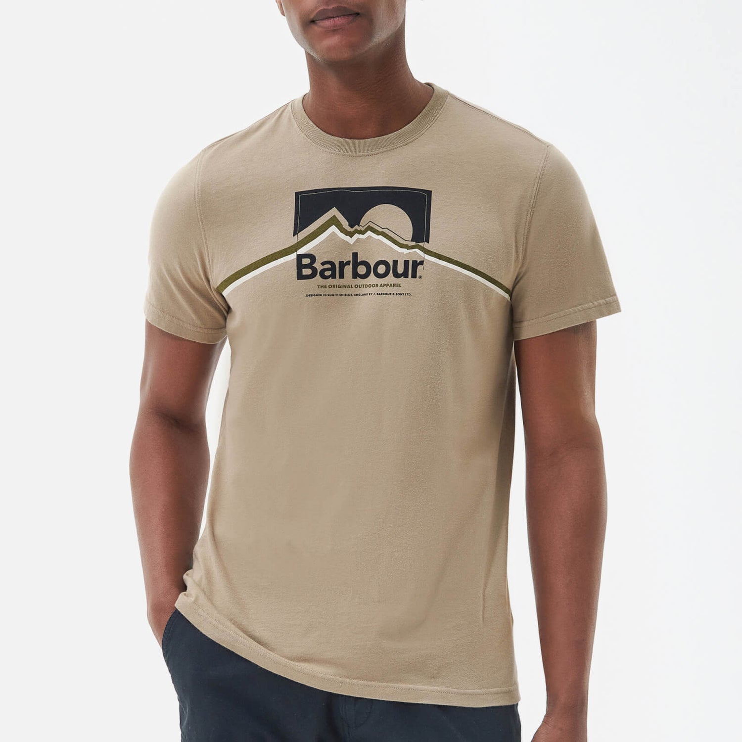 Barbour Heritage Ellonby Organic Cotton Graphic T-Shirt - S