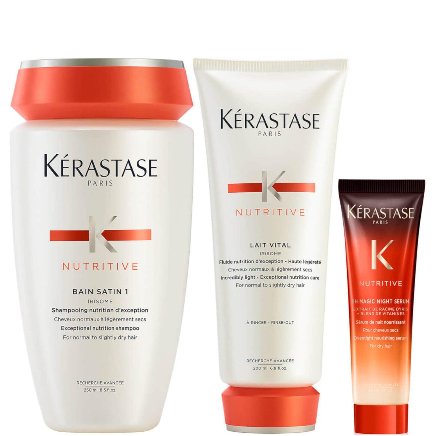 Kérastase Nutritive Bundle to Cleanse, Nourish and Hydrate Dry Hair