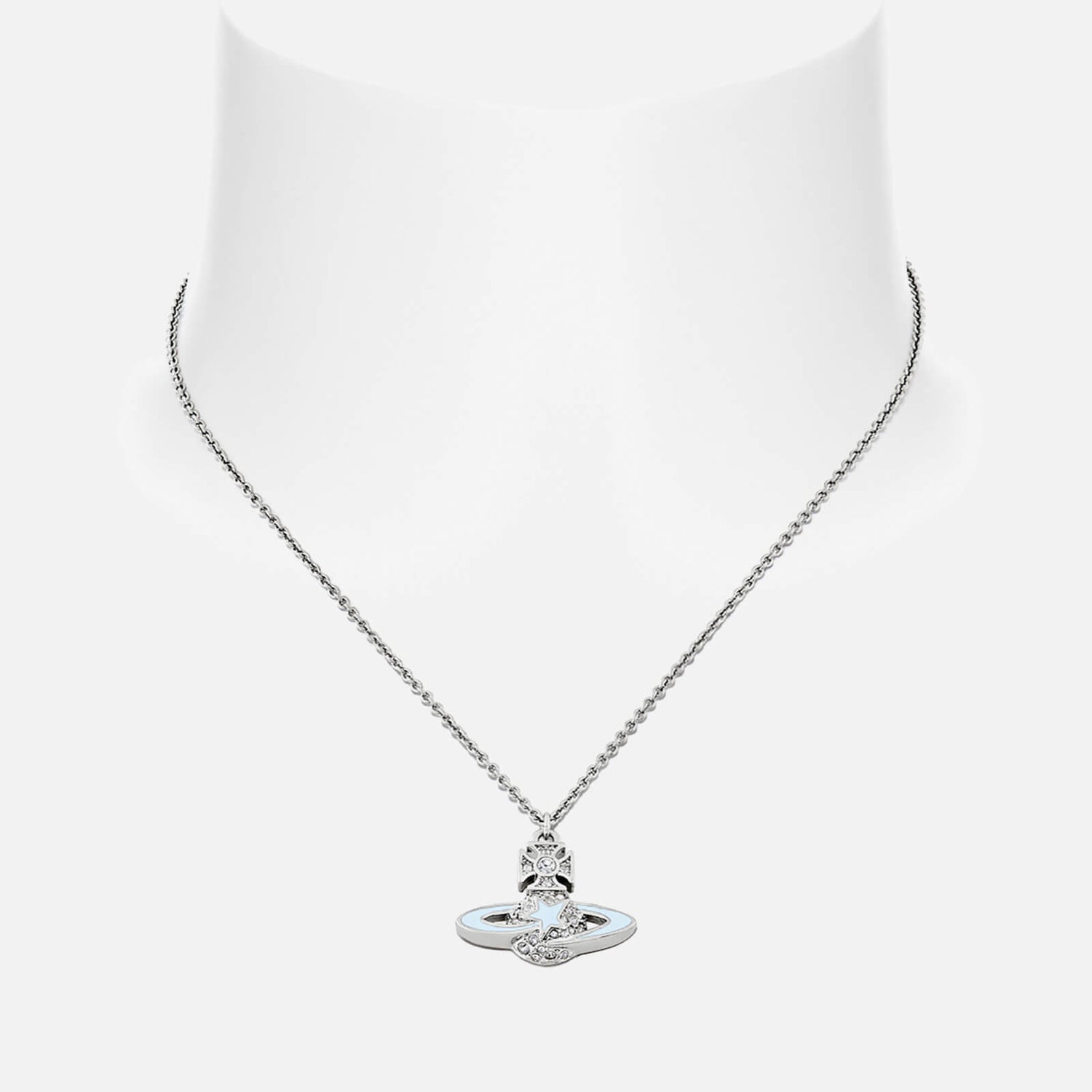 Vivienne Westwood Darlene Silver-Tone and Crystal Necklace