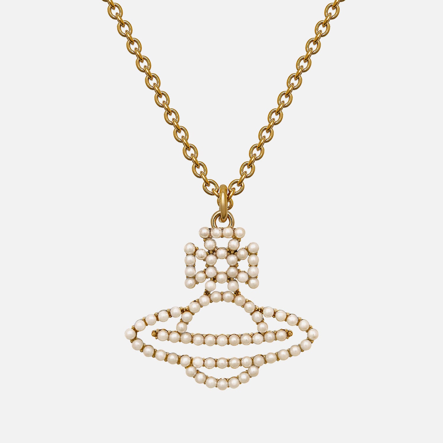 Vivienne Westwood Isla Gold-Tone Faux-Pearl Necklace