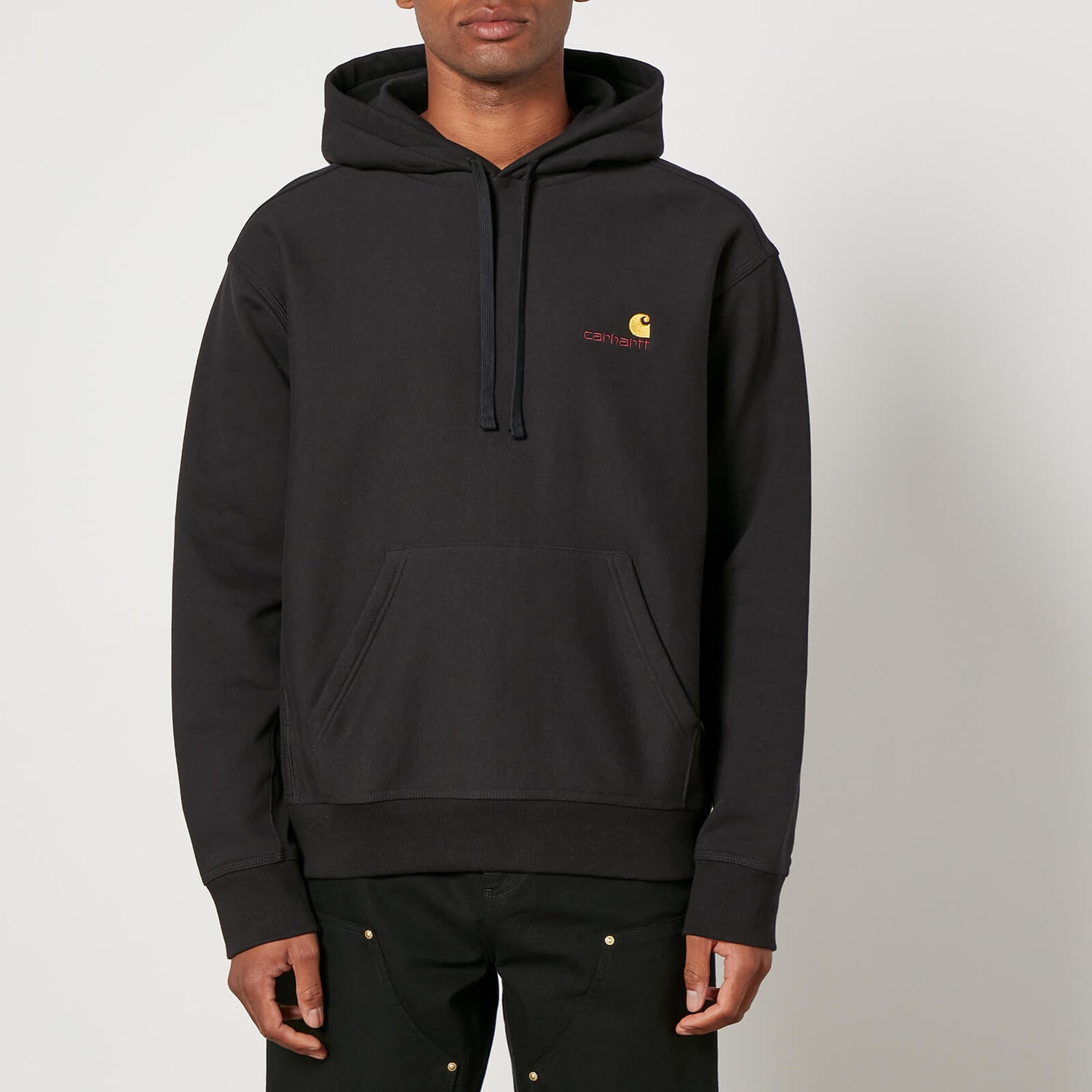 Carhartt WIP Hooded American Script Cotton-Blend Hoodie - M