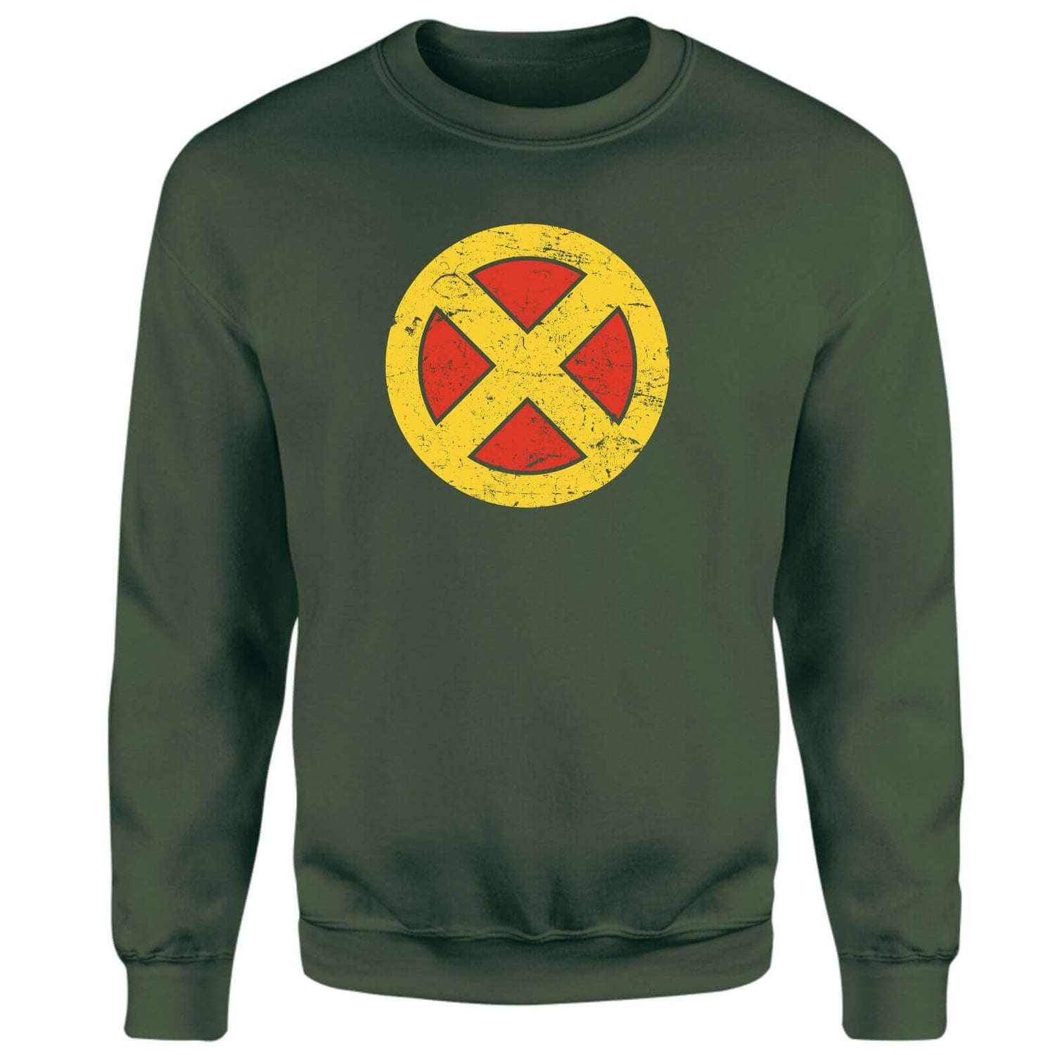 X-Men Emblem Drk Sweatshirt - Green