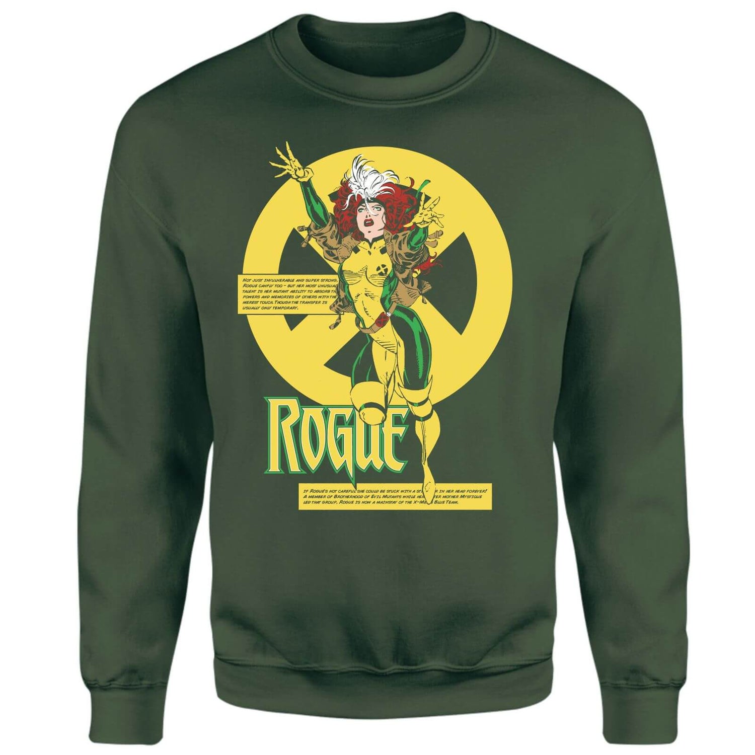 X-Men Rogue Bio Drk Sweatshirt - Green