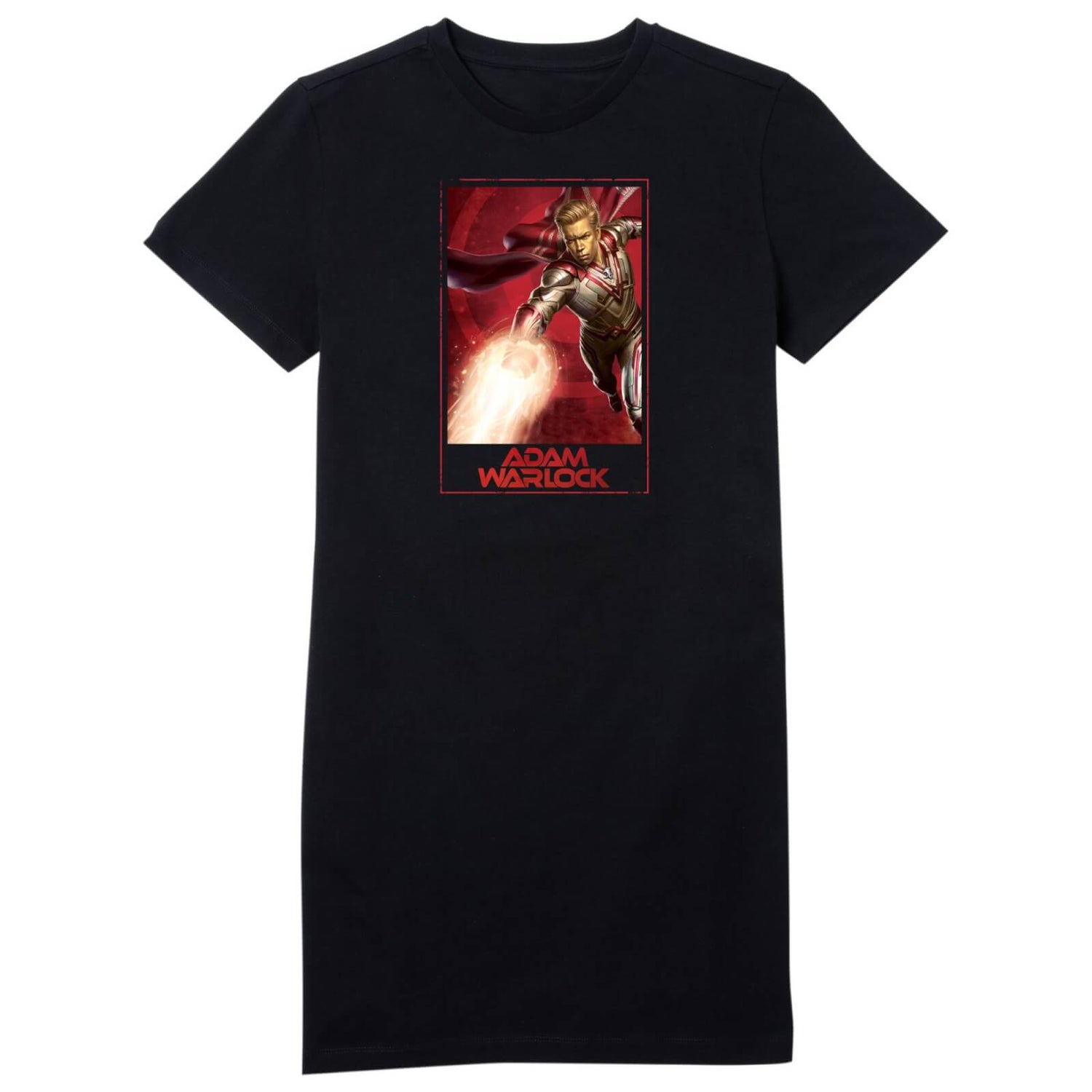 Guardians of the Galaxy Adam Warlock Women's T-Shirt Dress - Black