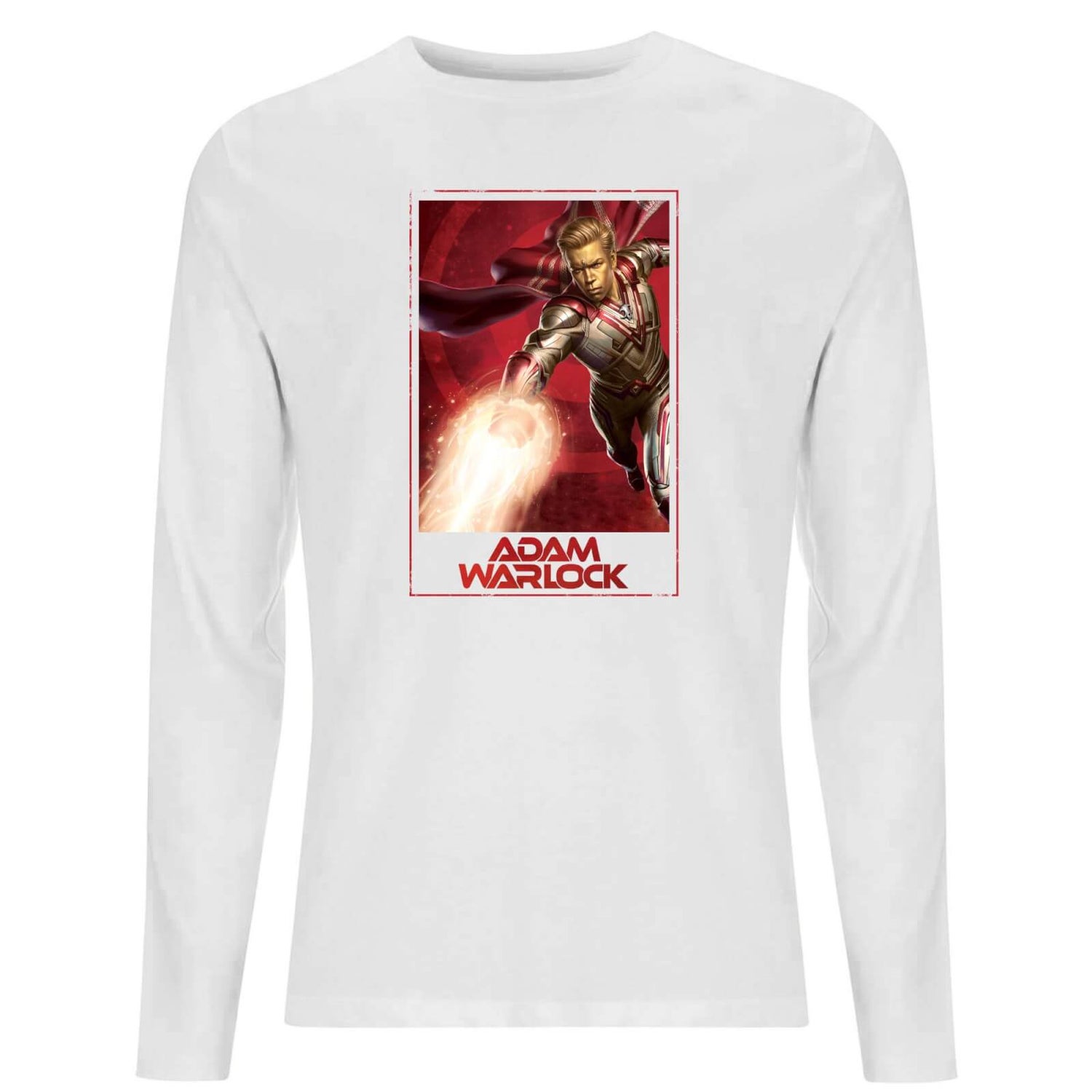 Guardians of the Galaxy Adam Warlock Men's Long Sleeve T-Shirt - White