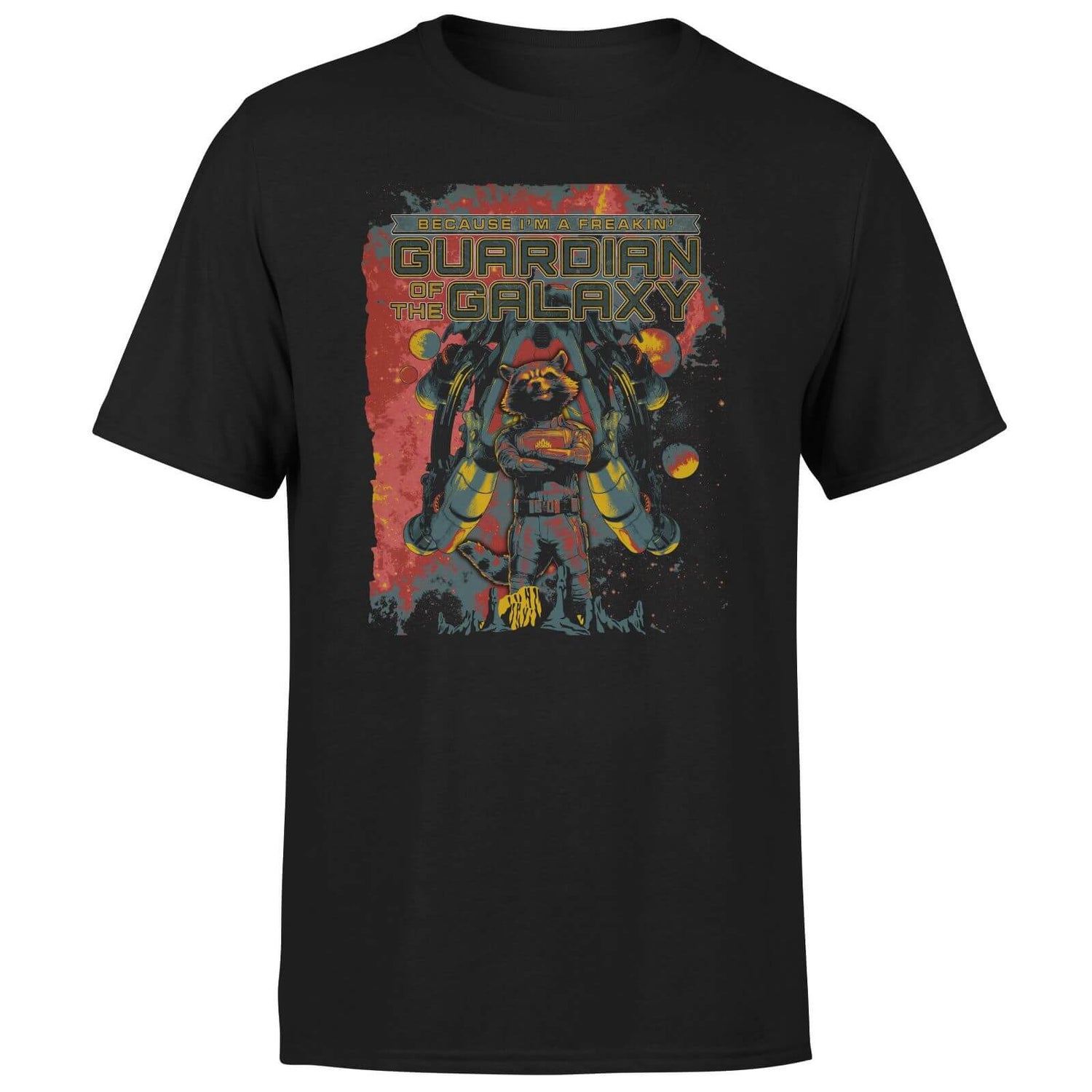 Guardians of the Galaxy I'm A Freakin' Guardian Of The Galaxy Men's T-Shirt - Black
