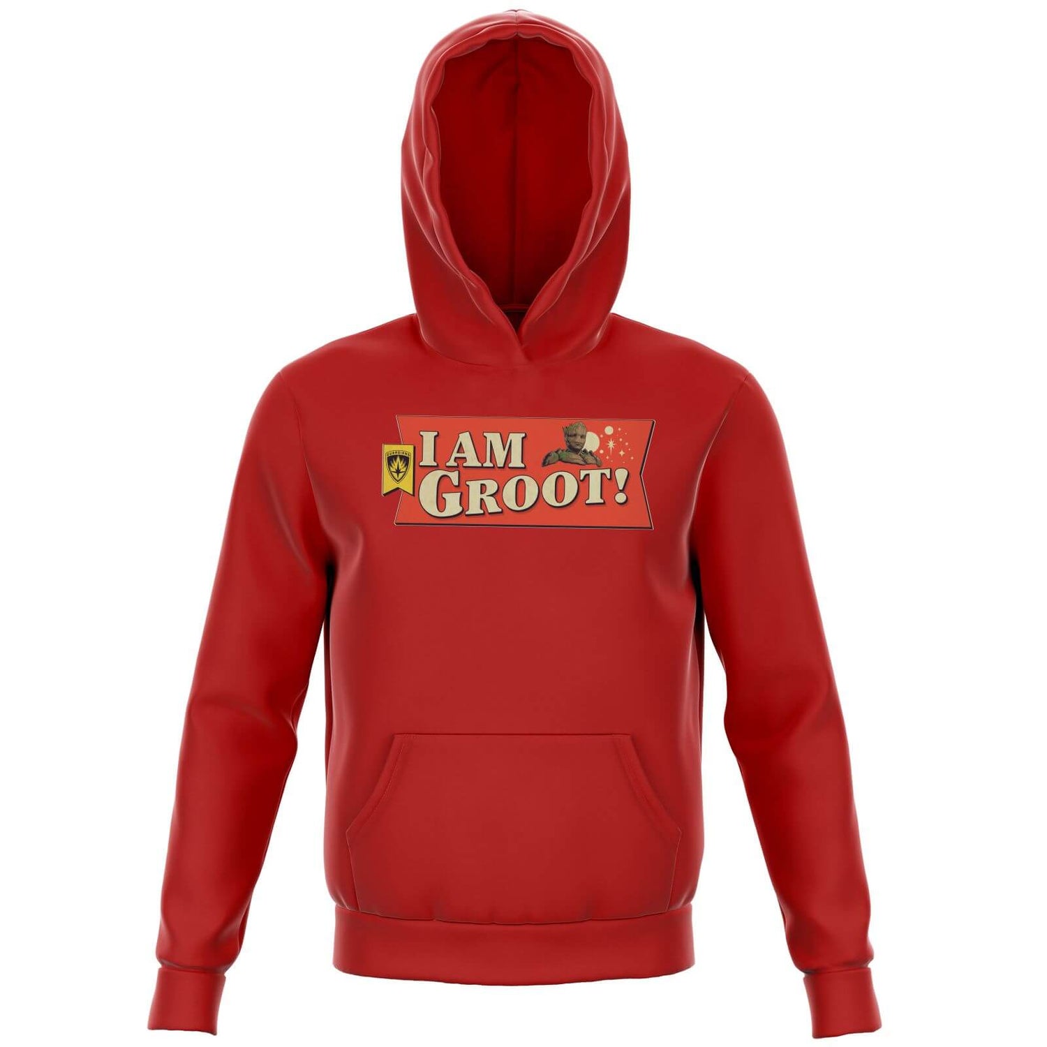 Guardians of the Galaxy I Am Groot! Kids' Hoodie - Red