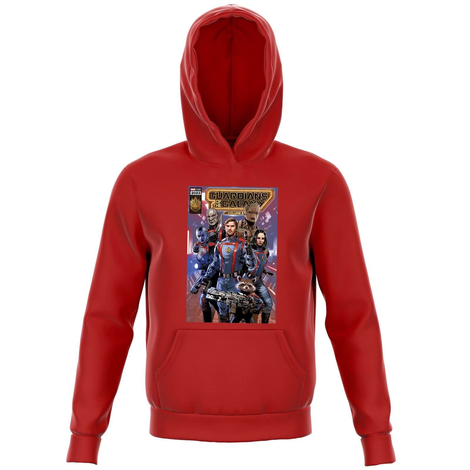 Guardians of the Galaxy Photo Comic Cover Kids' Hoodie - Red