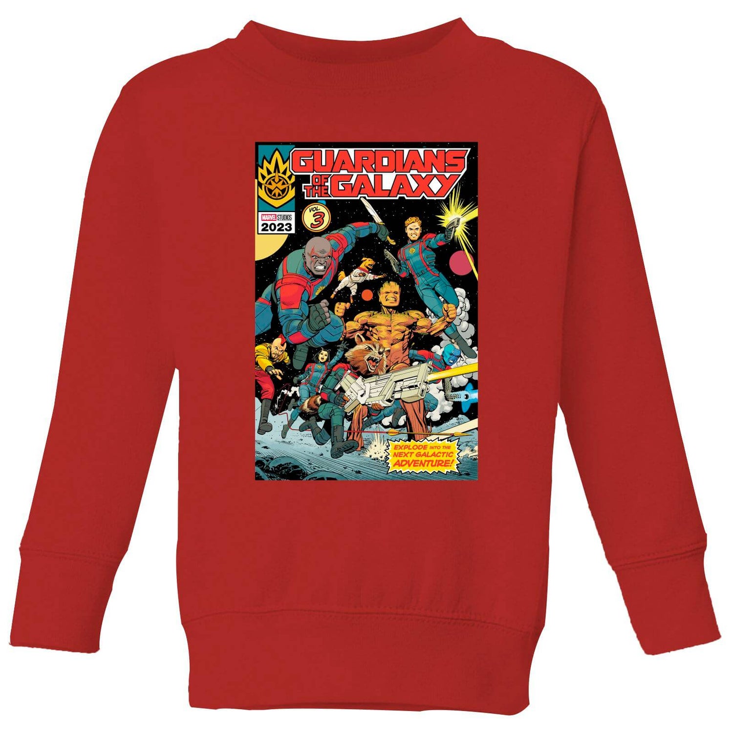 Guardians of the Galaxy The Next Galactic Adventure Kids' Sweatshirt - Red