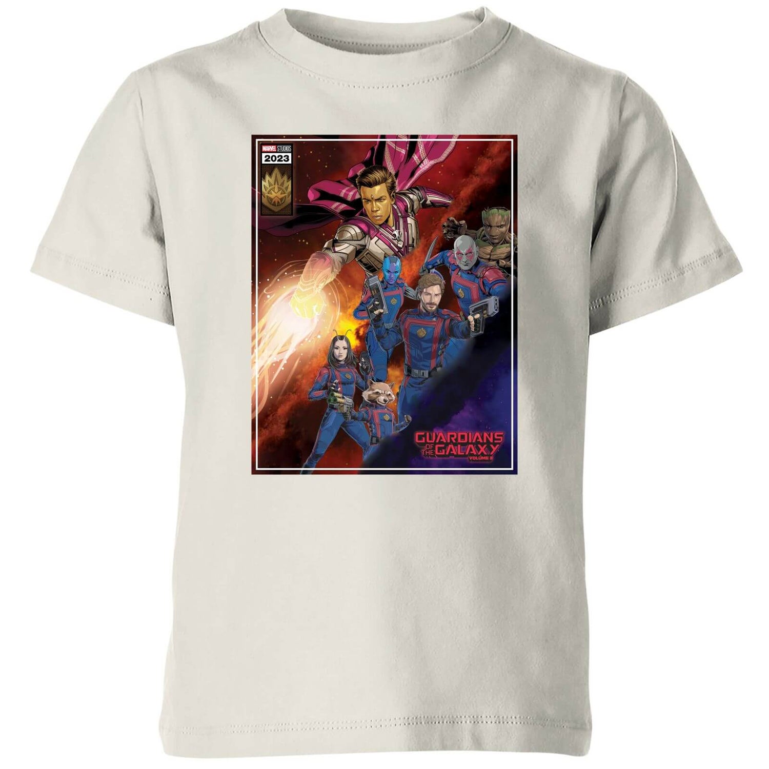 Guardians of the Galaxy Adam Warlock Comic Kids' T-Shirt - Cream