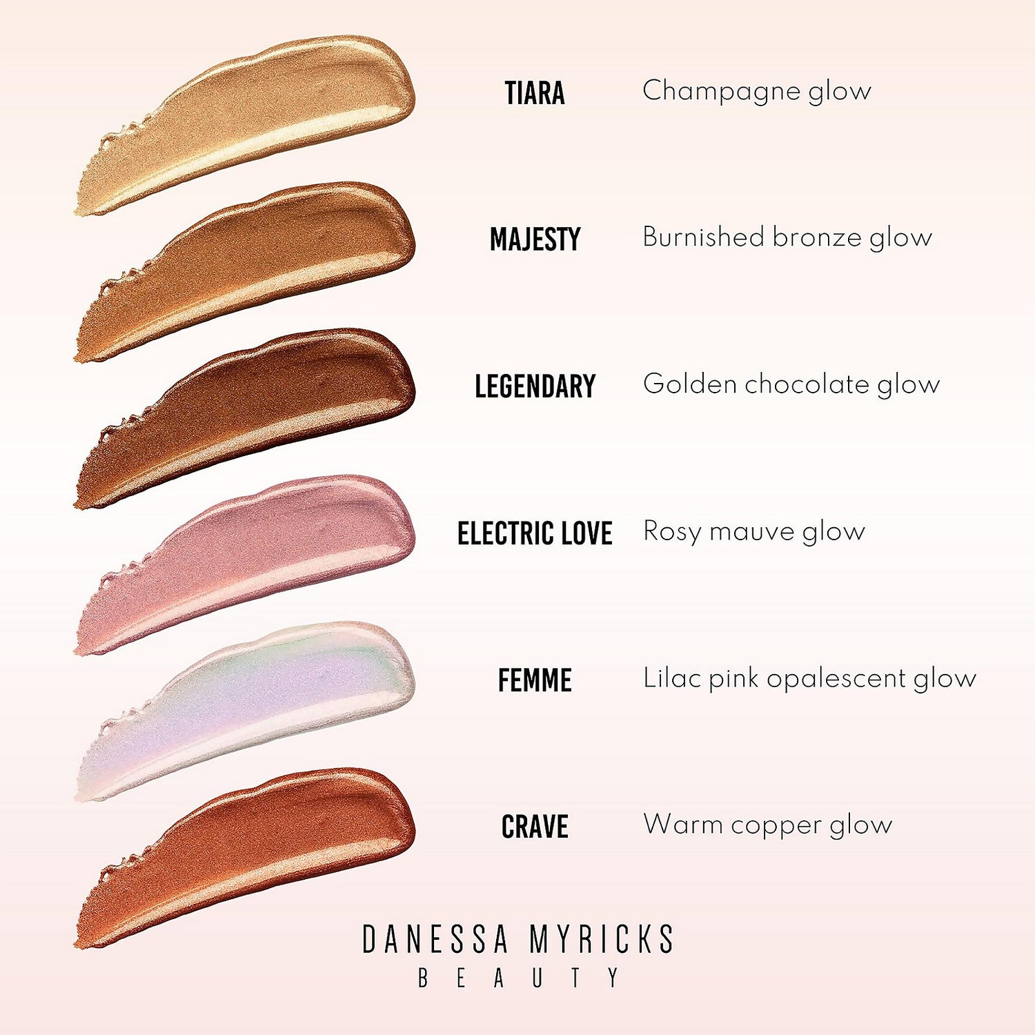 Danessa Myricks Beauty Vision Flush Glow Highlighter 6ml (Various Shades)