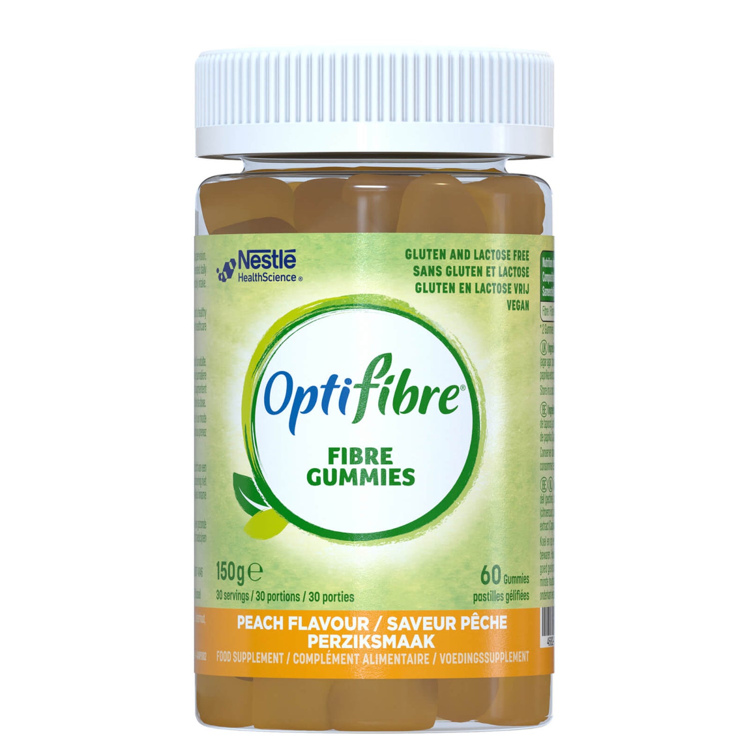 OptiFibre Gummies with Prebiotic - 60 Count