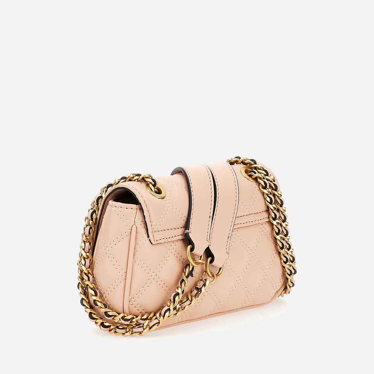 Guess Giully Mini Convertible Faux Leather Cross Body Flap Bag 0