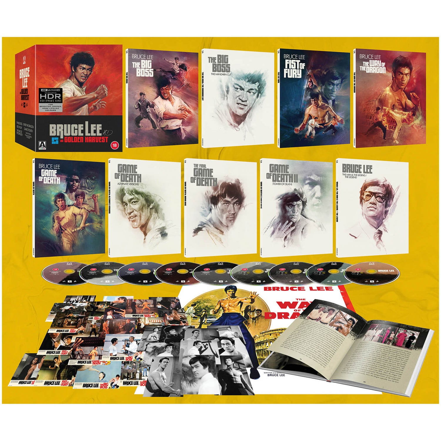 Bruce Lee at Golden Harvest Limited Edition 4K Ultra HD