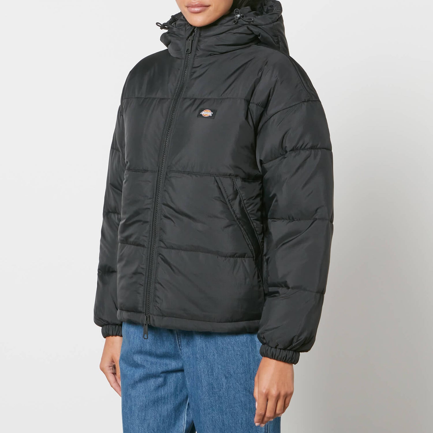 Dickies Alatna Hooded Puffer Shell Jacket - S