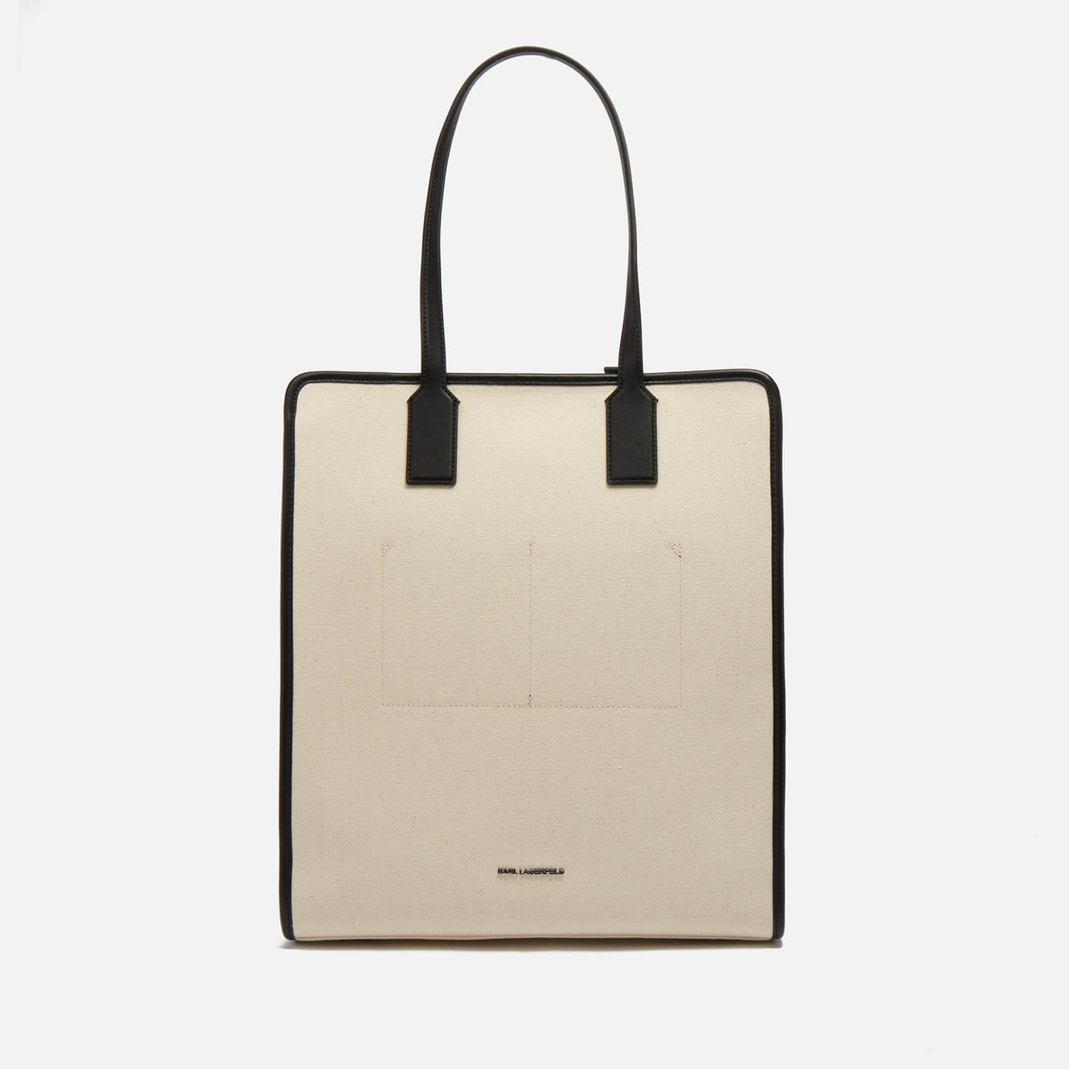 Karl Lagerfeld Series Canvas Shopper Tote Bag 1