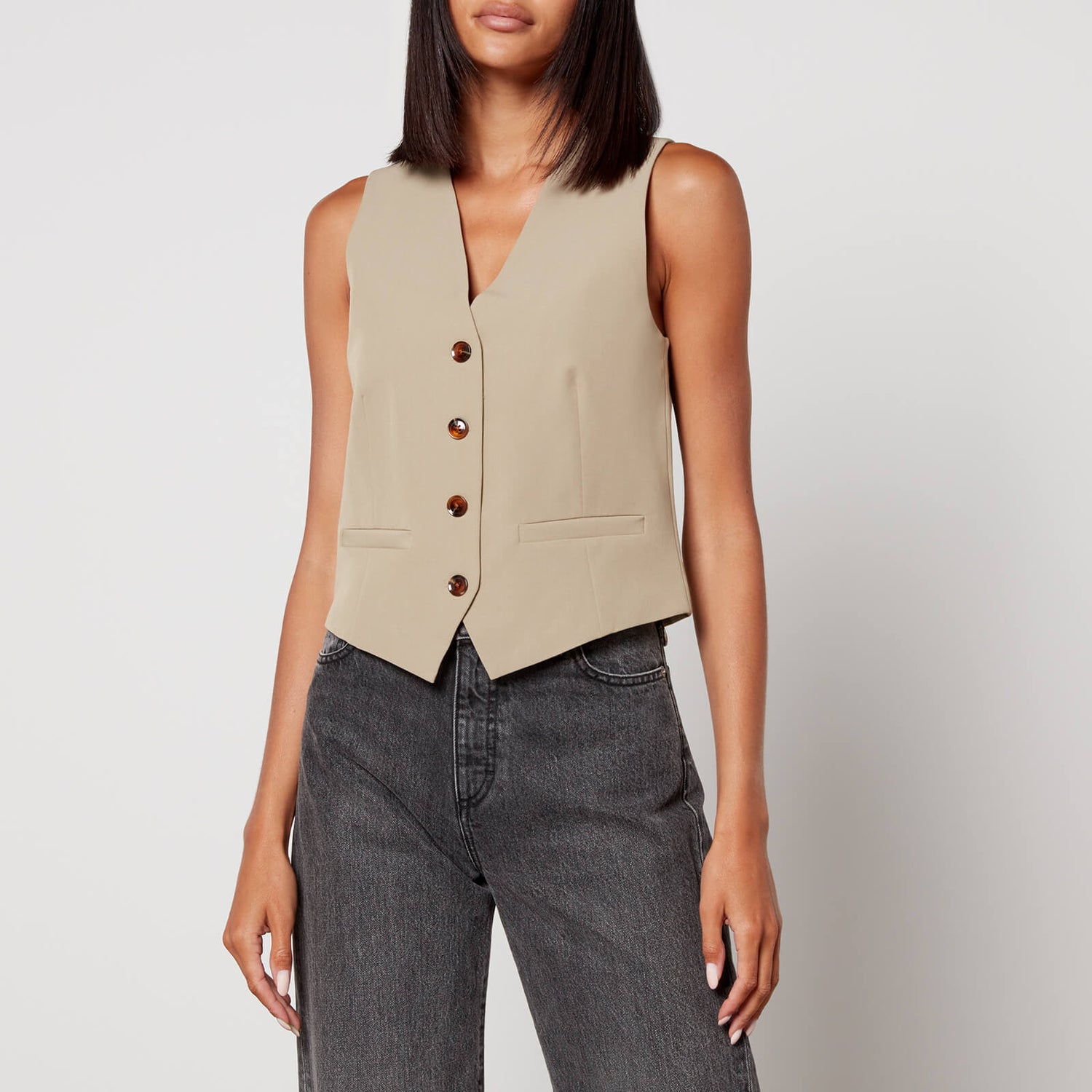 Samsøe Samsøe Ramona Crepe Waistcoat