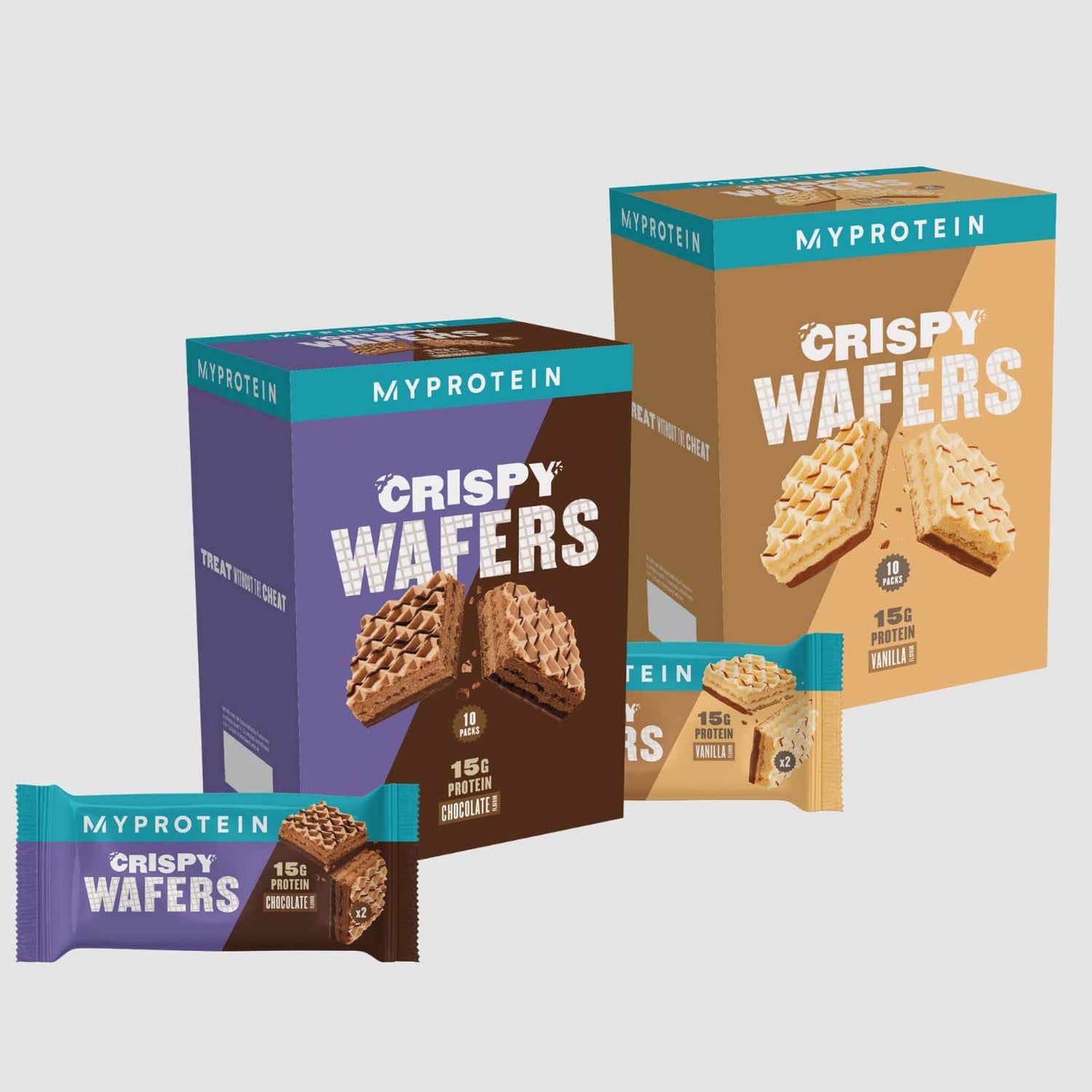Twin Pack Protein Wafer - Cookies & Cream - Cookies & Cream