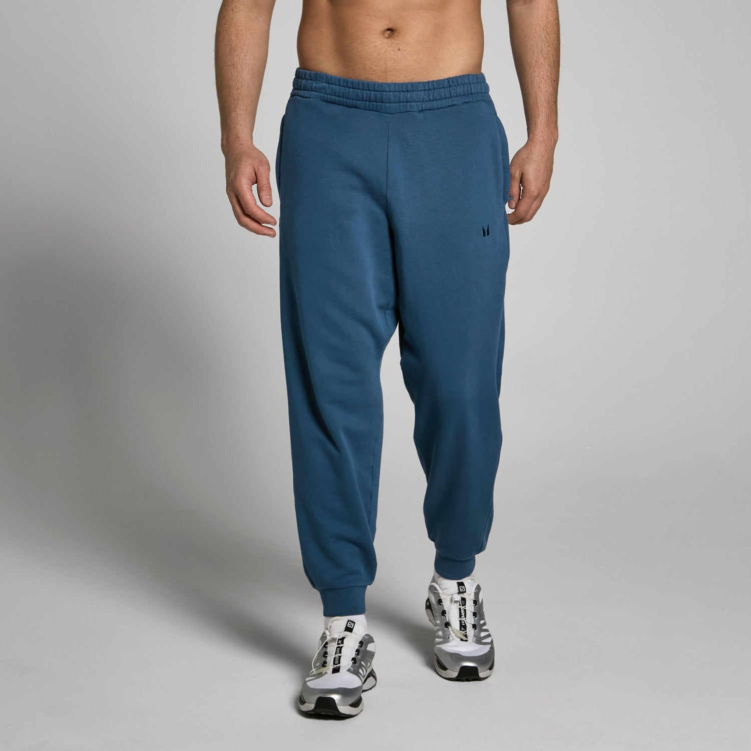 Pantalón deportivo de efecto lavado Tempo para hombre de MP - Azul marino lavado - XS
