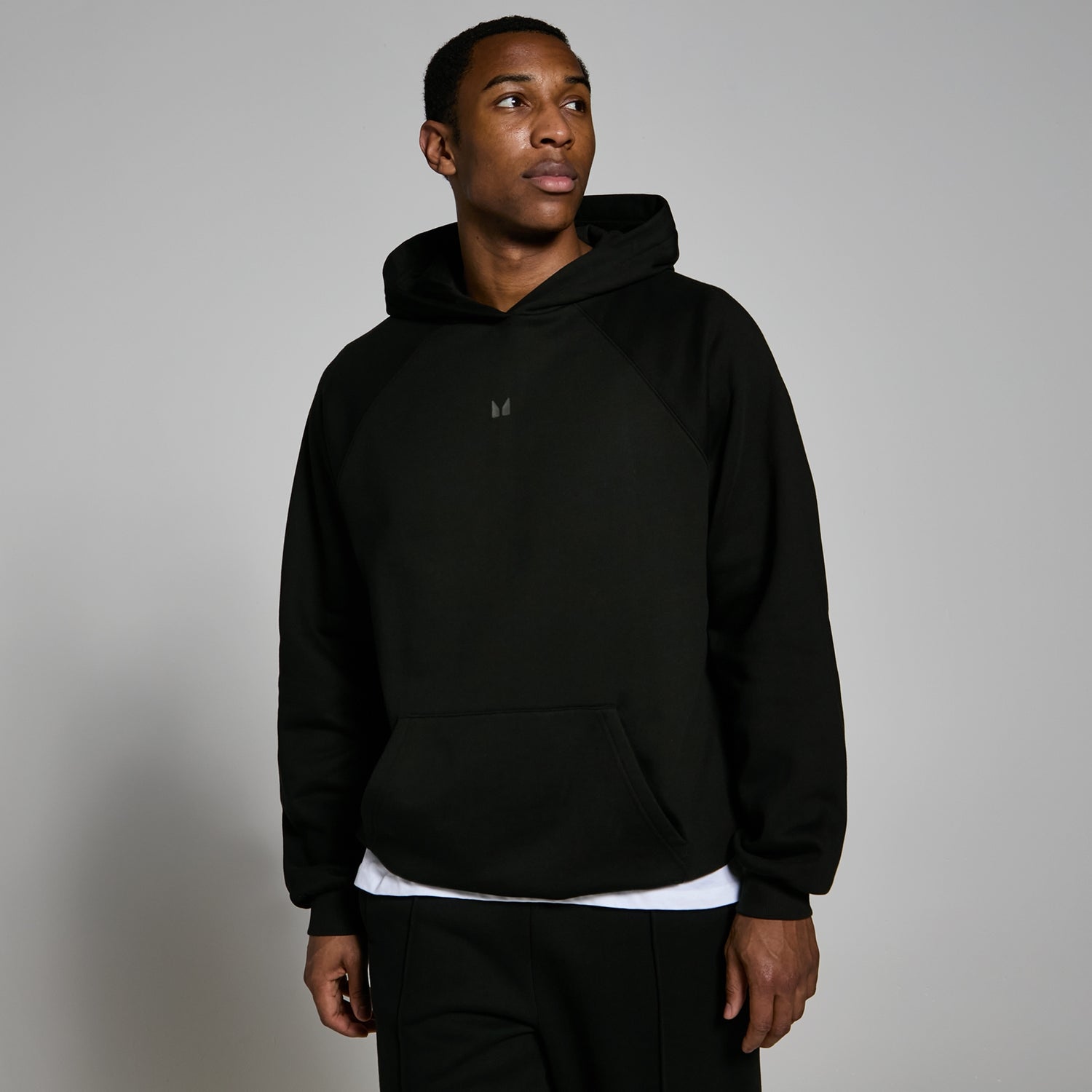 MP Lifestyle stevige hoodie voor heren - Zwart - XS