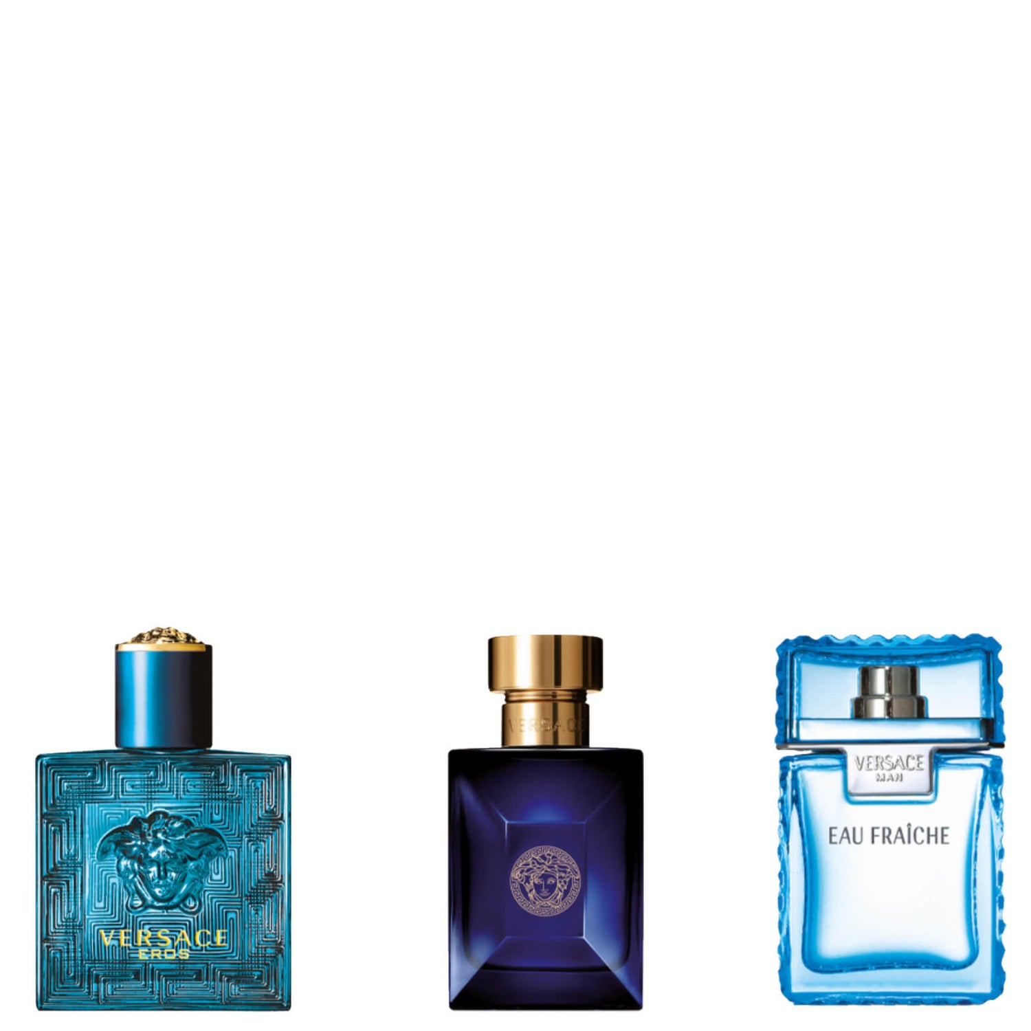 Versace men's miniature trio collection 2018 hot sale